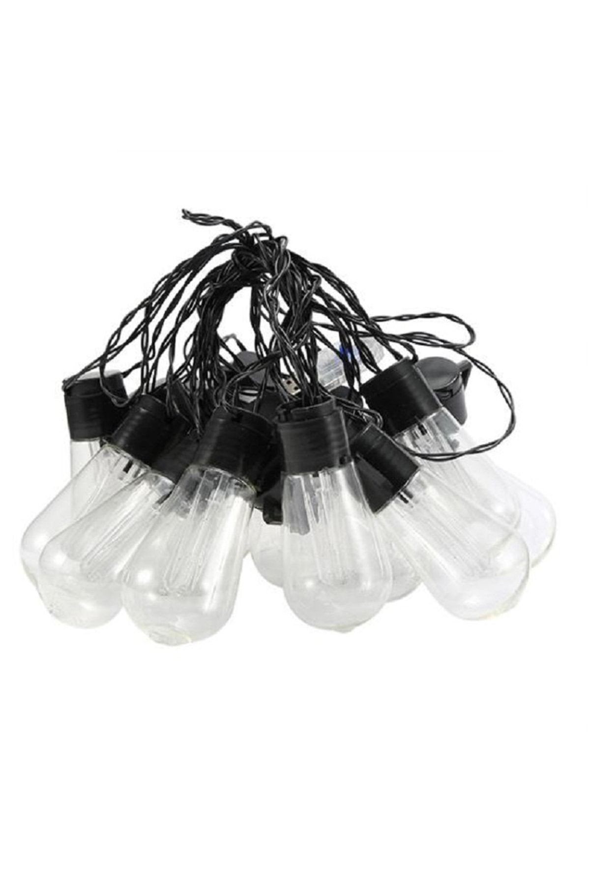 10 Led 4.5 M Gün Işığı Pilli Bahçe Dekor Aydınlatması Doğum Günü Düğün Yılbaşı Parti Led Dekoratif