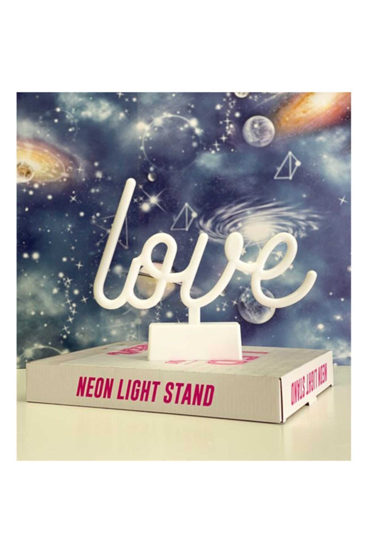 Love Tasarımlı Neon Led Lamba 30x16 Cm