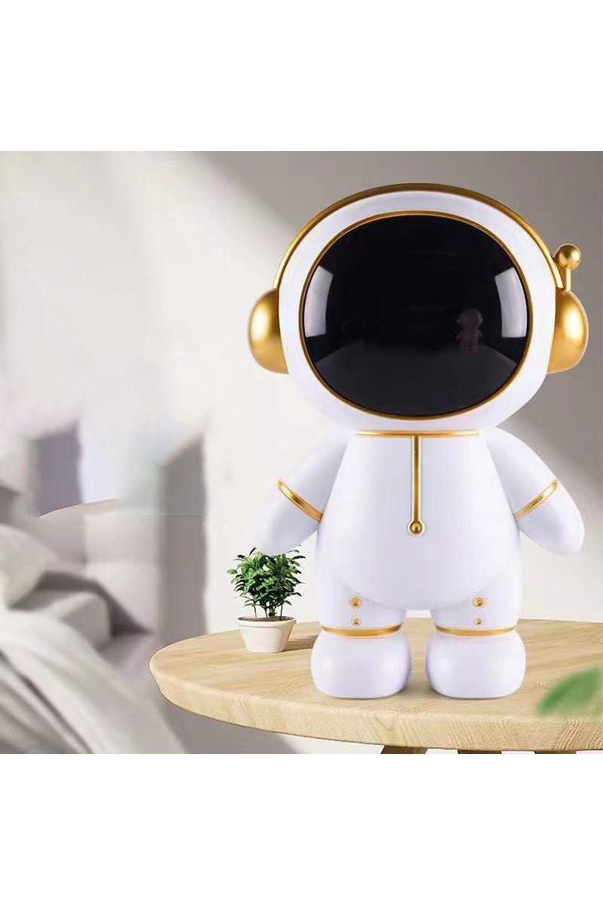 Astronot Tasarımlı Kumbara-sarı
