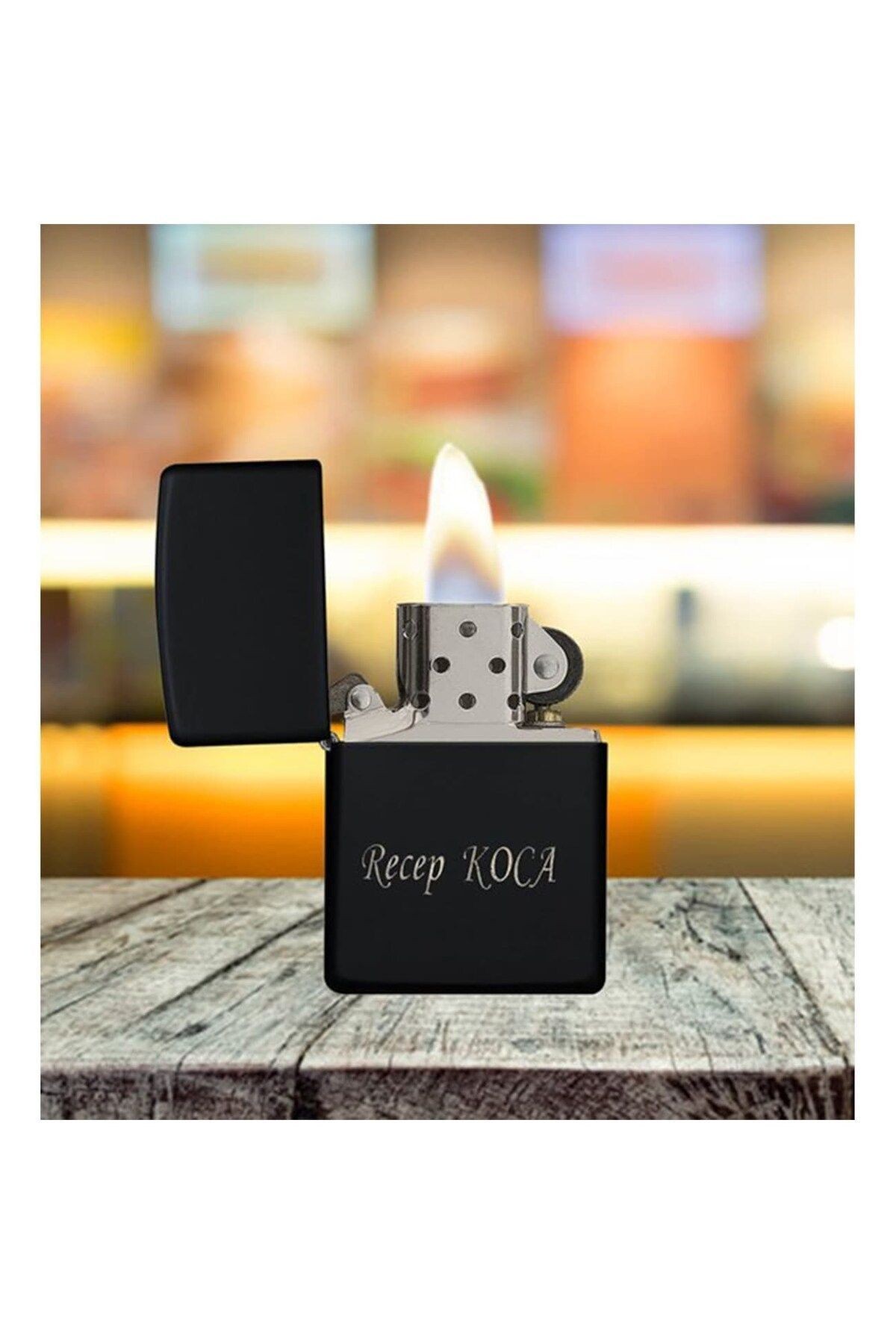 Kişiye Özel Kutu Benzinli Zippo Çakmak