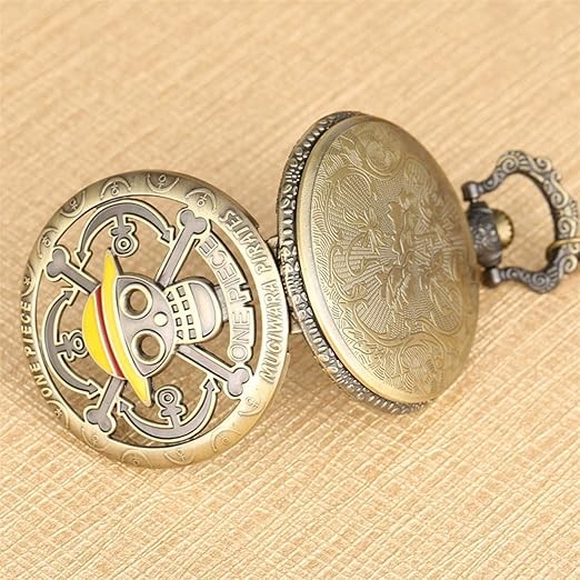 Kişiye Özel Köstekli Cep Saati Ouartz One Piece Tasarımlı Zincirli Cep Saati