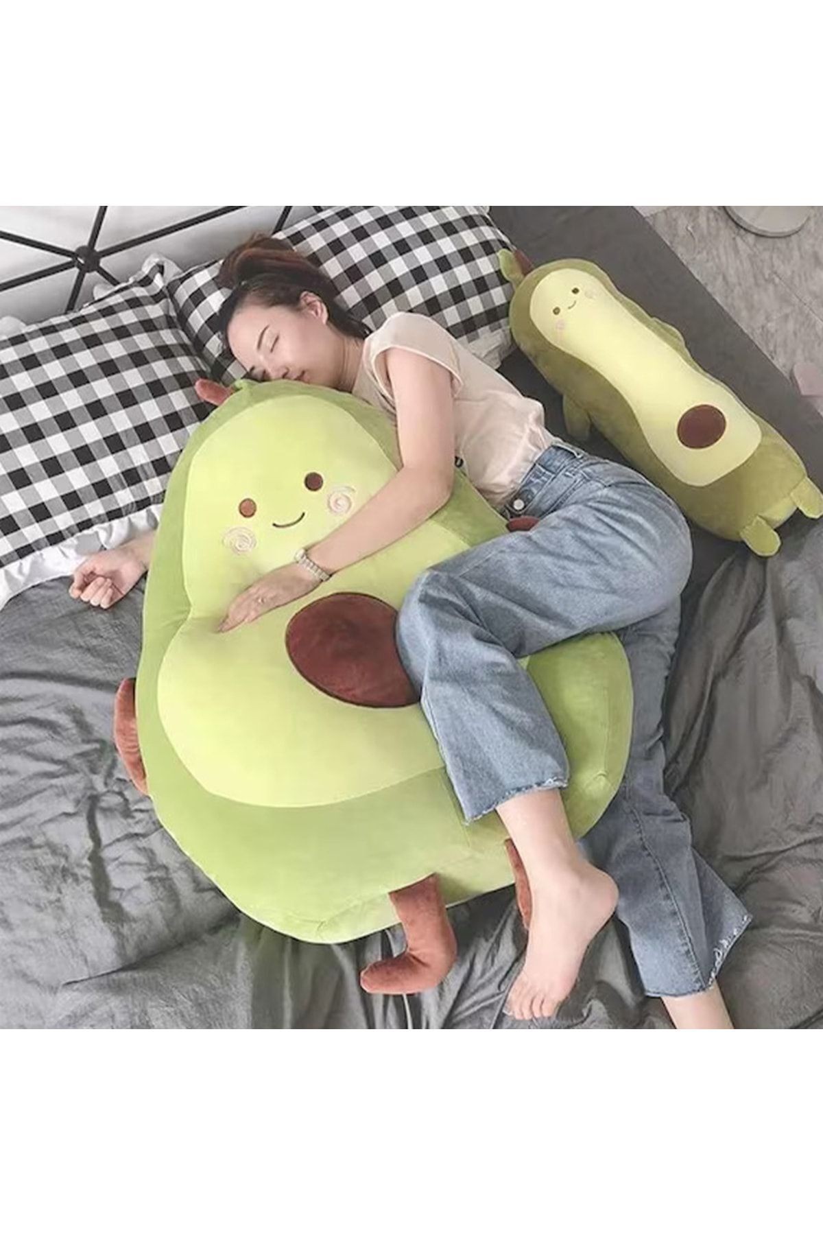 Büyük Jumbo Boy Avokado Peluş Yastık ( Jumbo Boy )