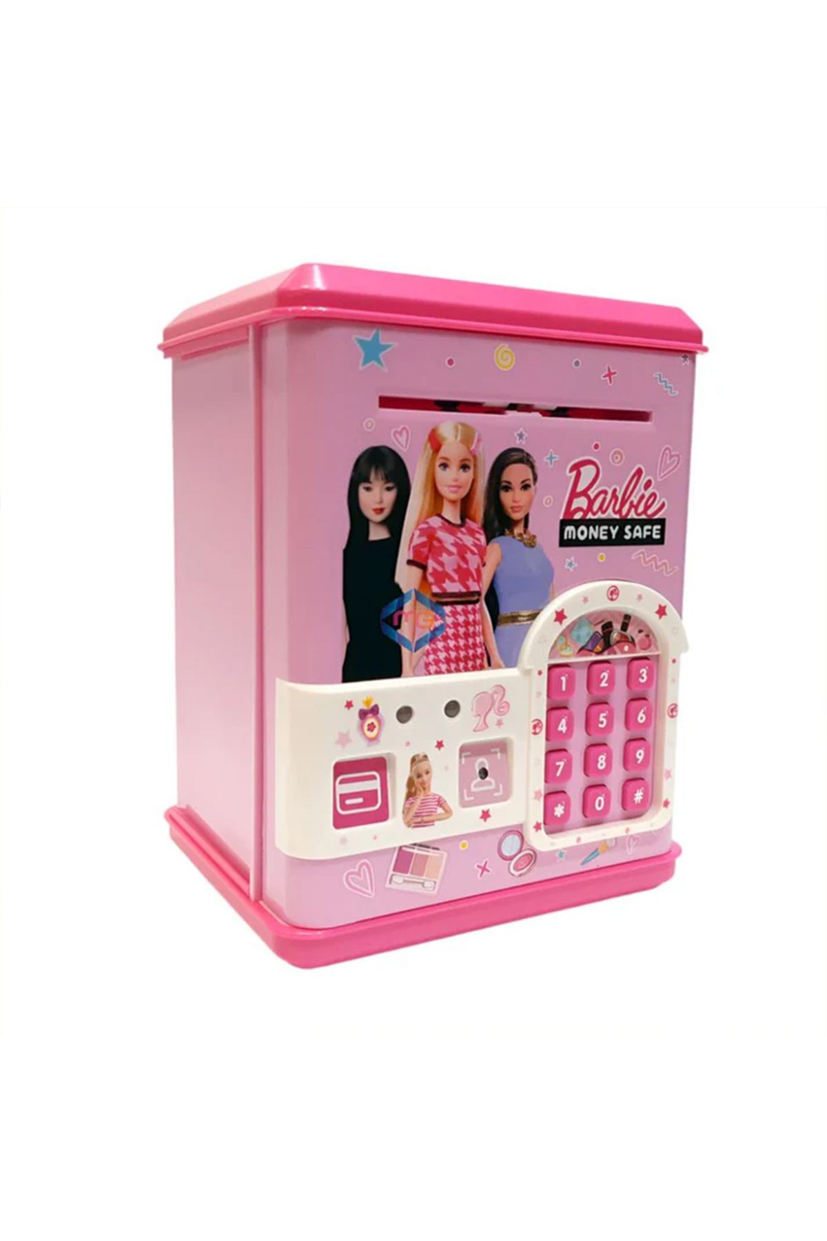 Barbie Şifreli Parmak İzİ Butonlu ATM Kumbara
