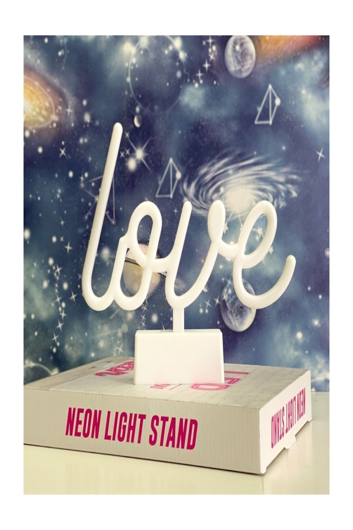 Love Tasarımlı Neon Led Masa Ve Gece Lambası