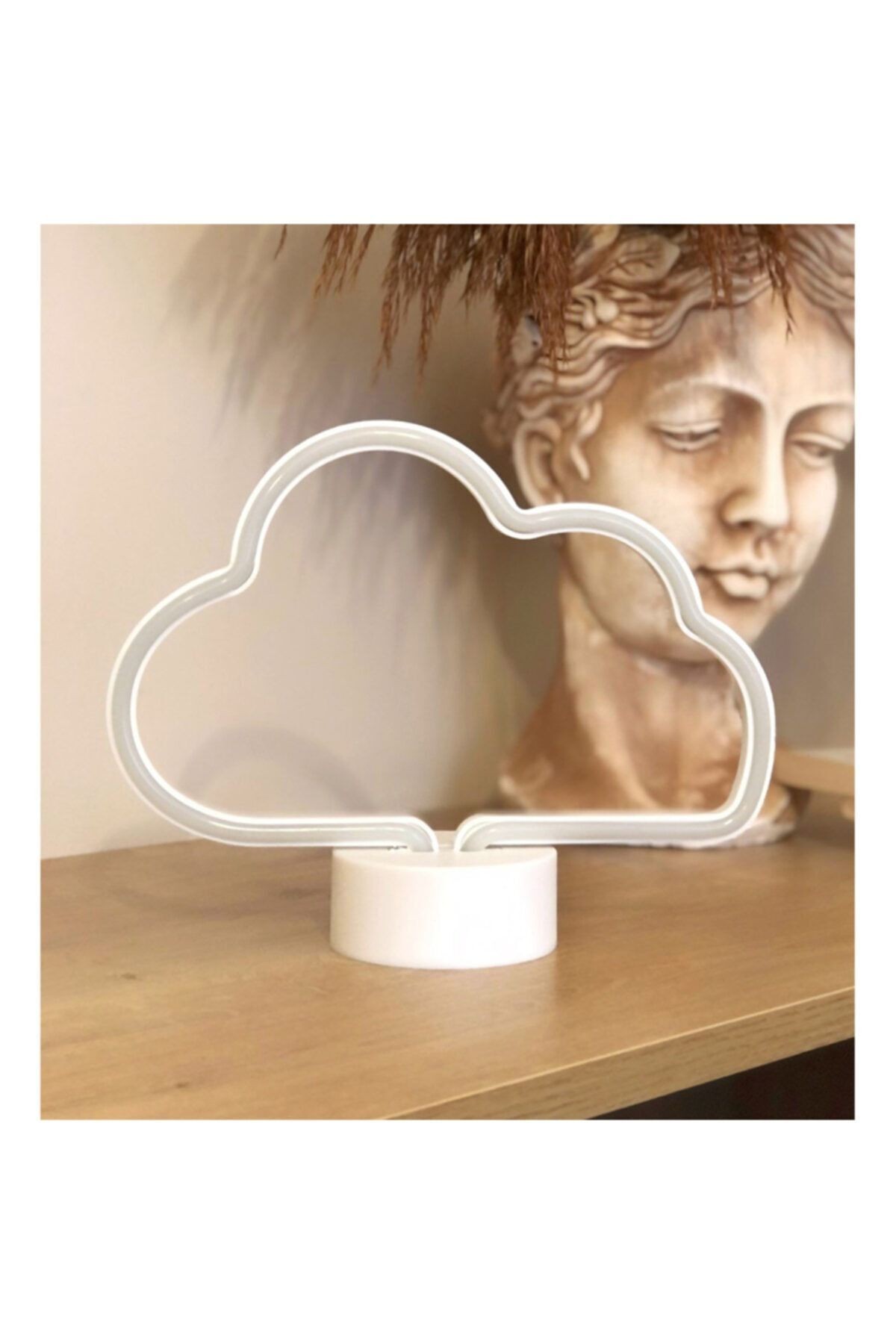 Bulut Tasarımlı Neon Led Lamba 25 X 16cm