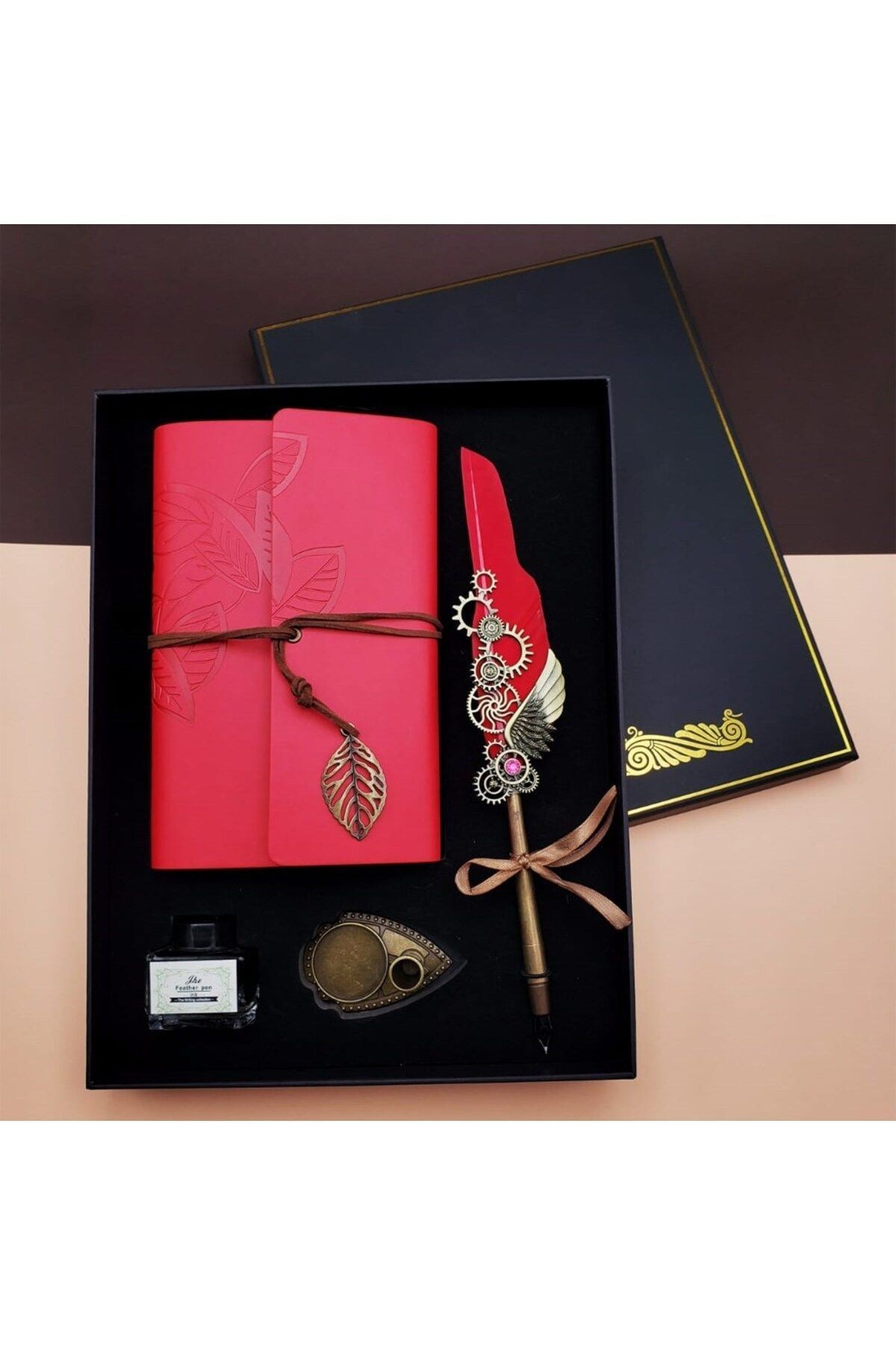 Divit Hokka Defter Ve Tüylü Kalem Seti-2