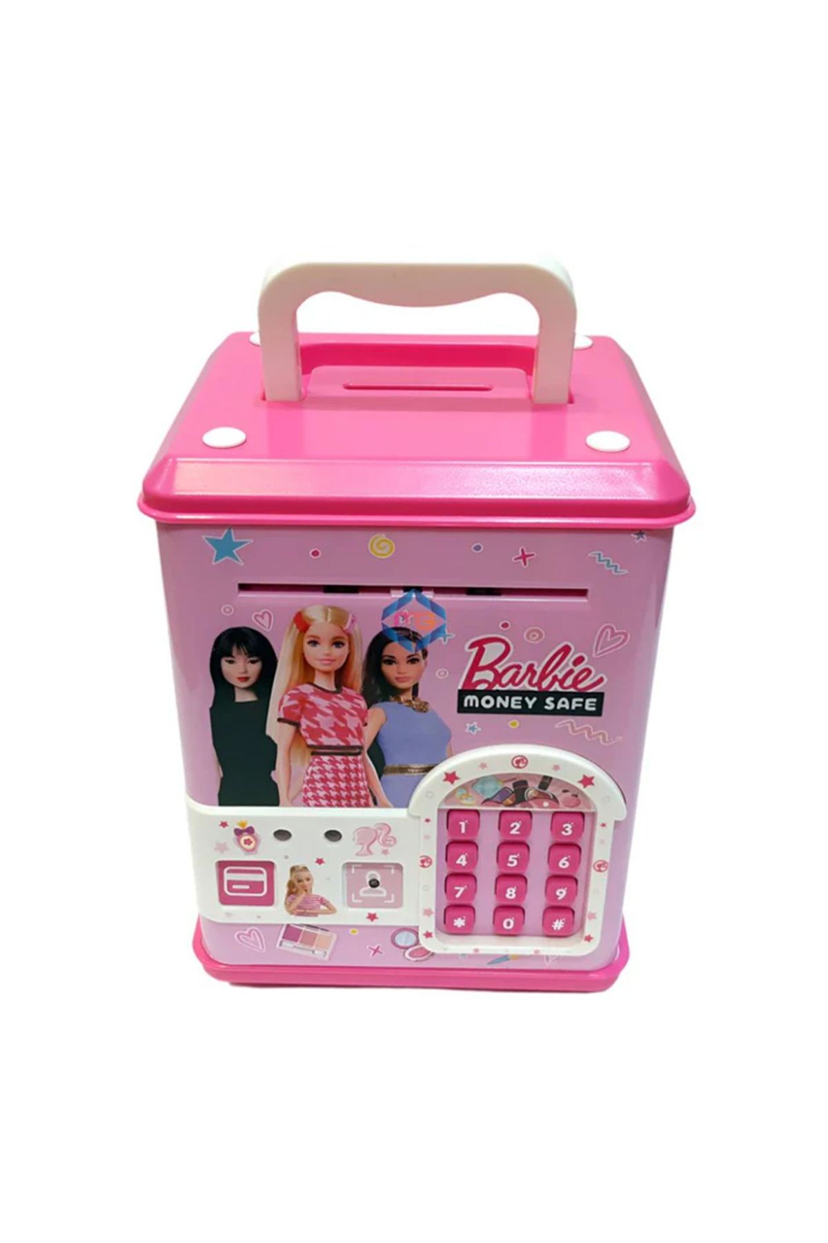 Barbie Şifreli Parmak İzİ Butonlu ATM Kumbara