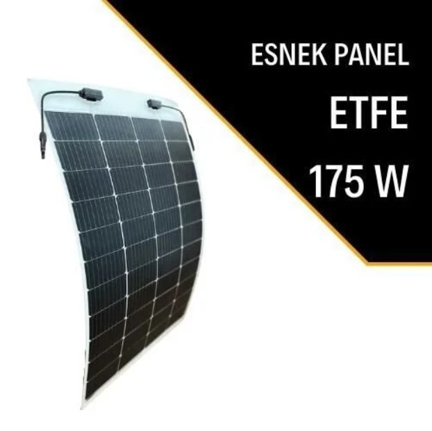 Lexron 175W 10BB ETFE Eesnek Monokristal Güneş Paneli