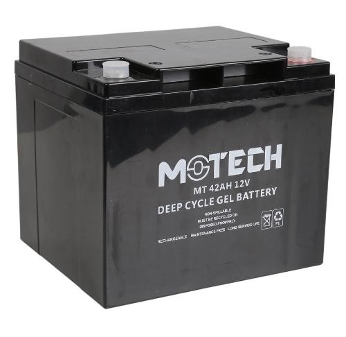 Motech 12V 42Ah Deep Cycle Elektrikli Jel Akü