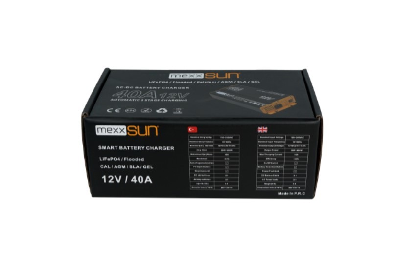 Mexxsun AC-DC Akü Şarj Cihazı 12V-40A