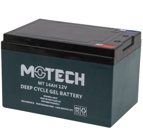 Motech 12V 14Ah Deep Cycle Elektrikli Jel Akü