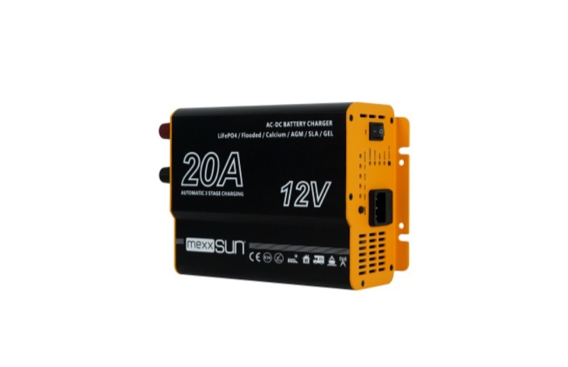 Mexxsun AC-DC Akü Şarj Cihazı 12V-20A