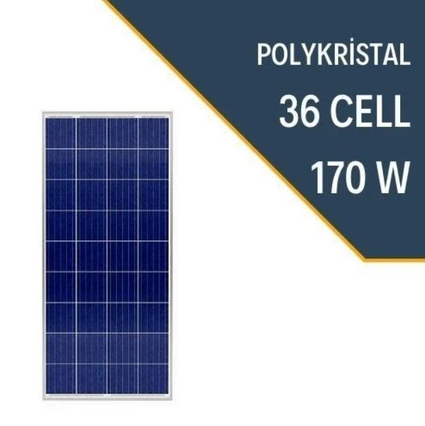 Lexron 170W Polikristal Güneş Paneli