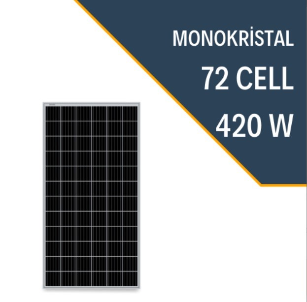 Lexron 420W Monokristal  Güneş Paneli