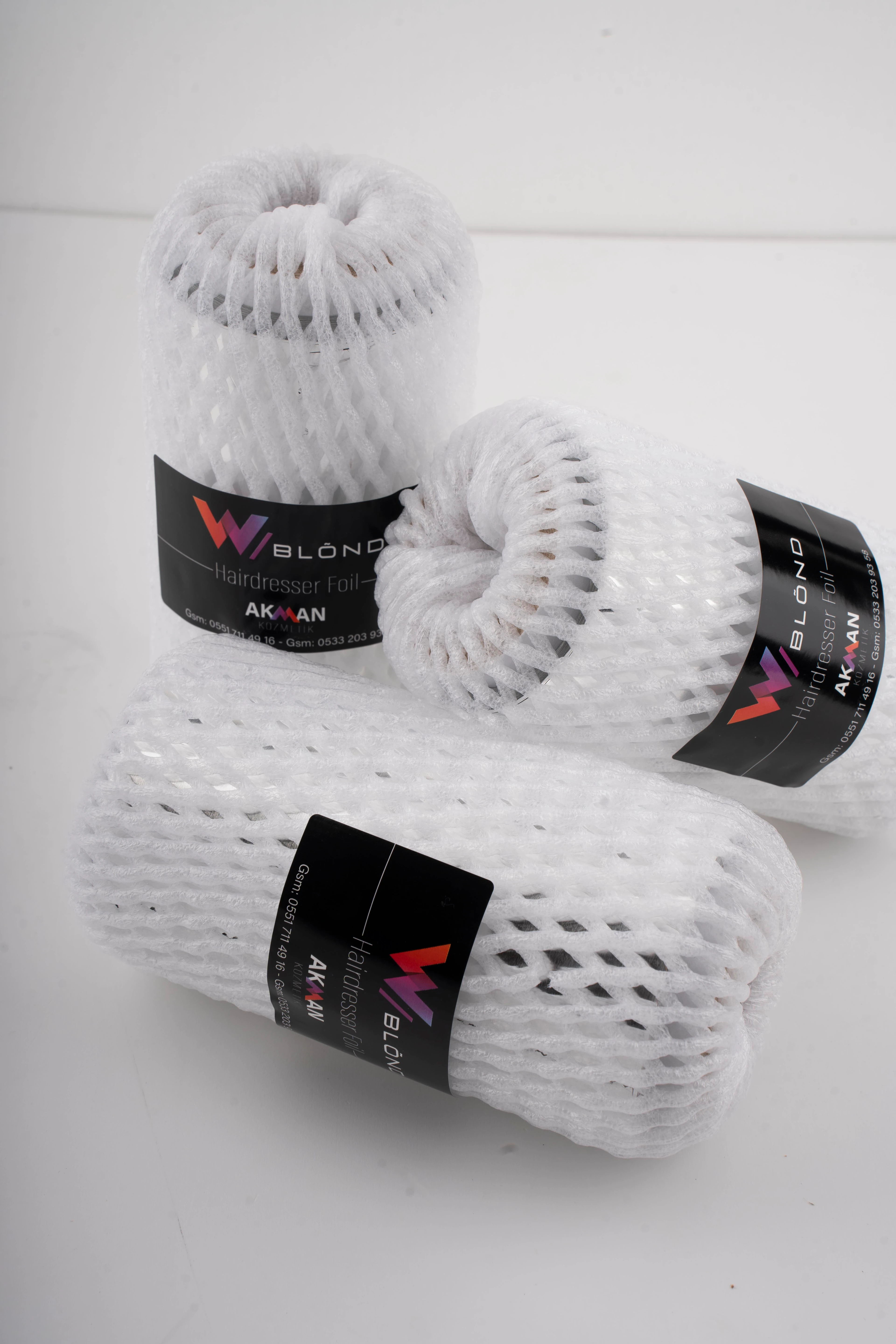 W/Blond Kuaför Folyosu 15 cm X 100 Metre