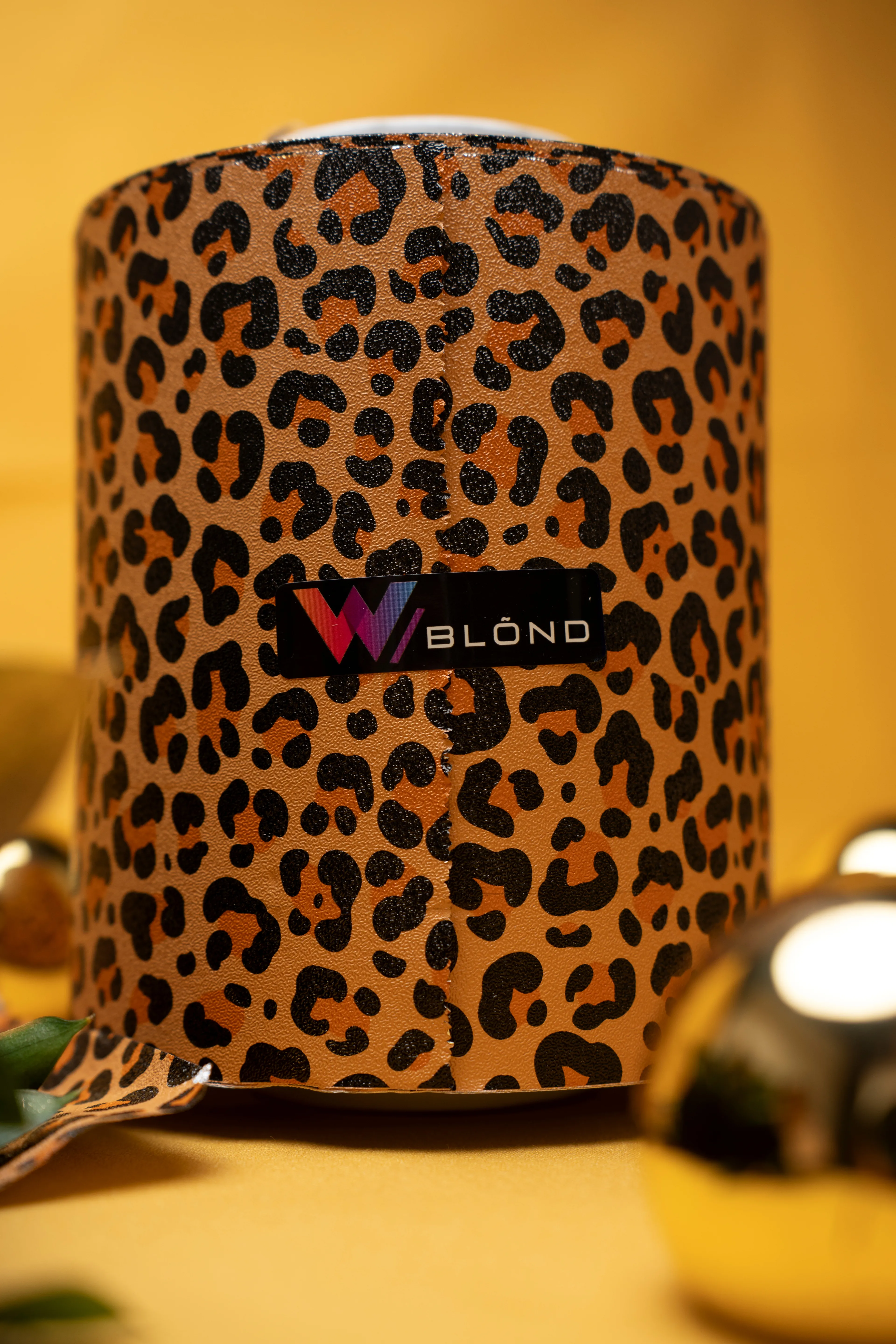 W/Blond Leopar Desenli Termal  Kuaför Folyosu 