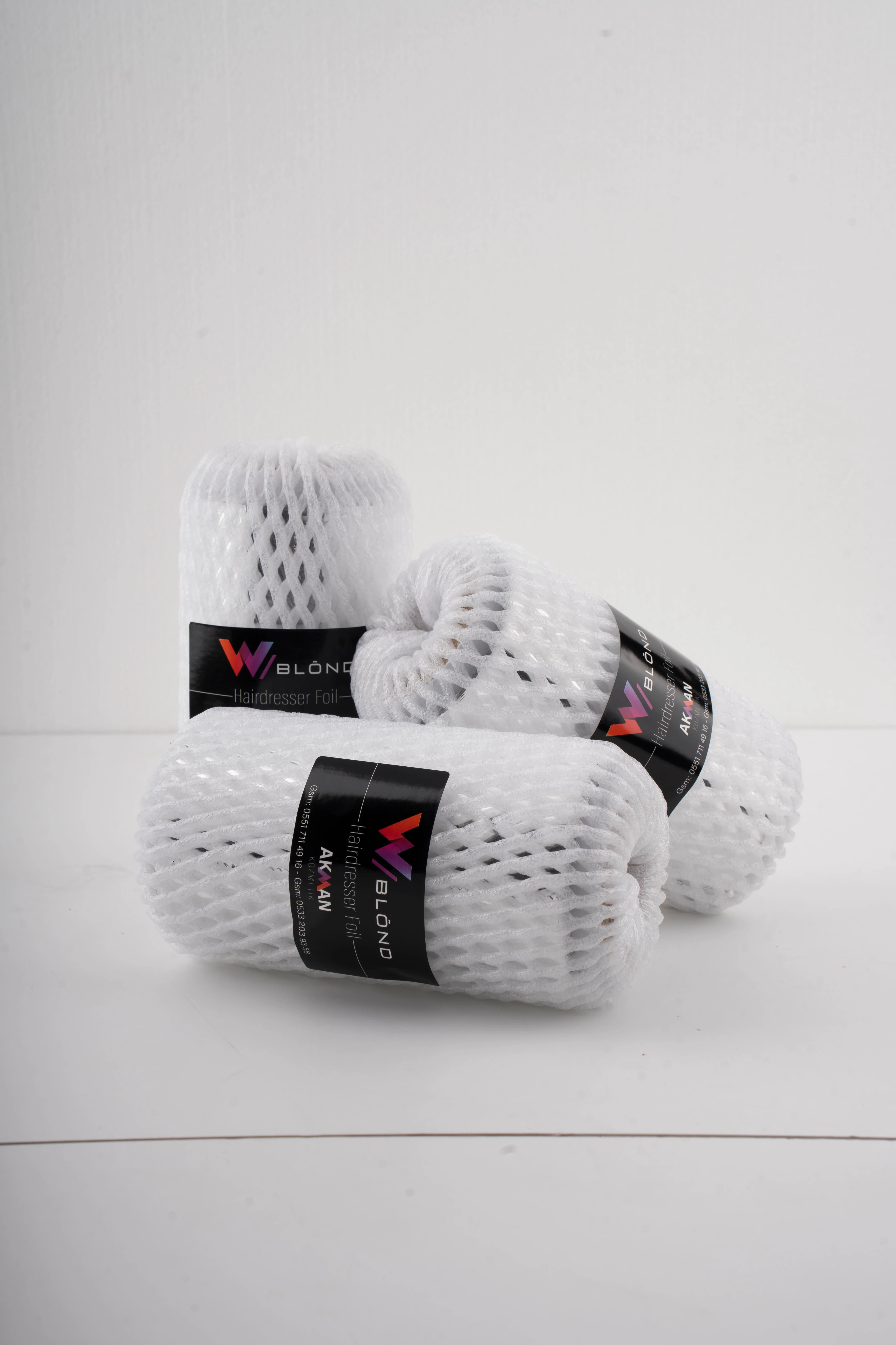 W/Blond Kuaför Folyosu 15 cm X 100 Metre