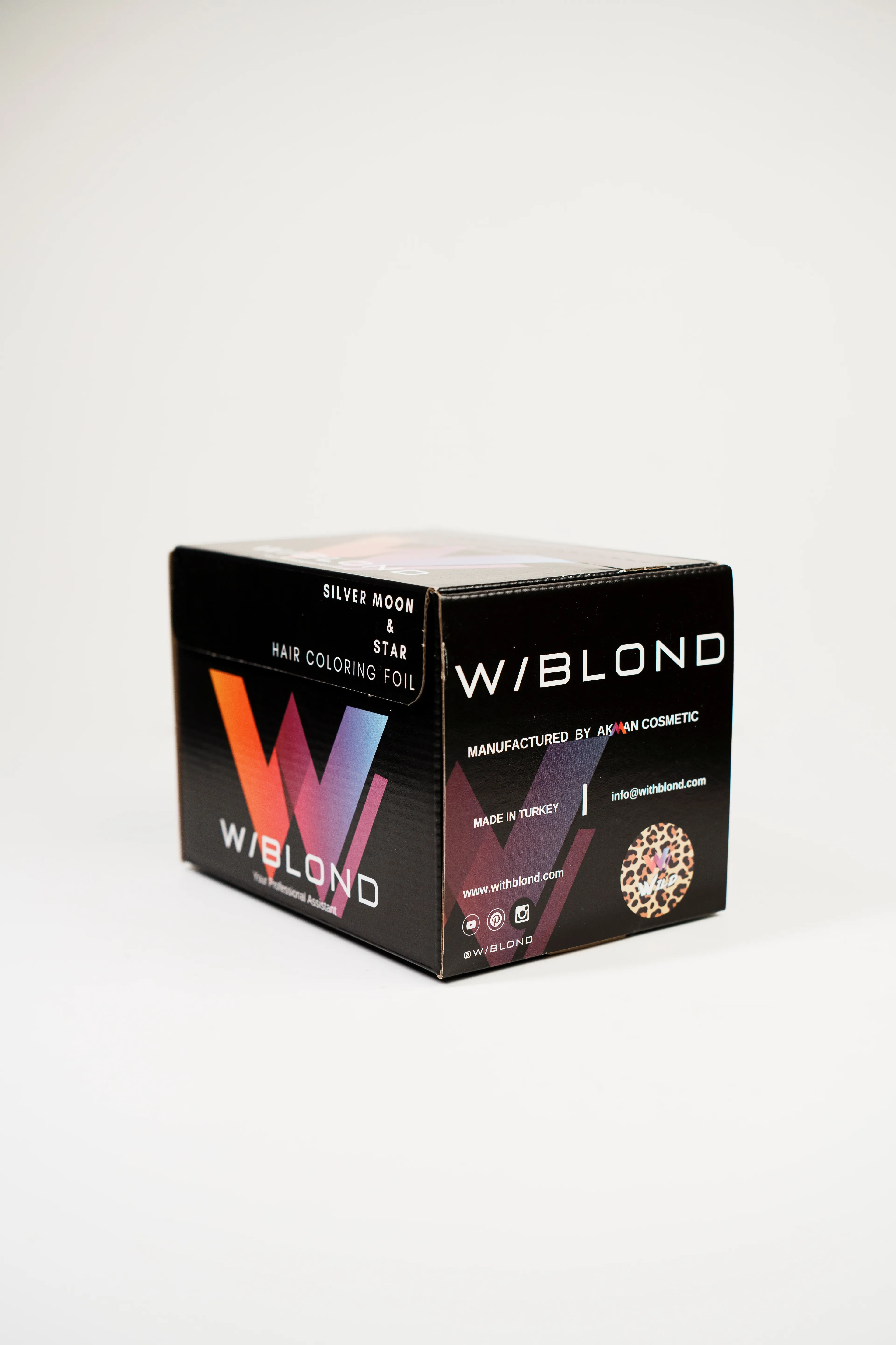 W/Blond Leopar Desenli Termal  Kuaför Folyosu 