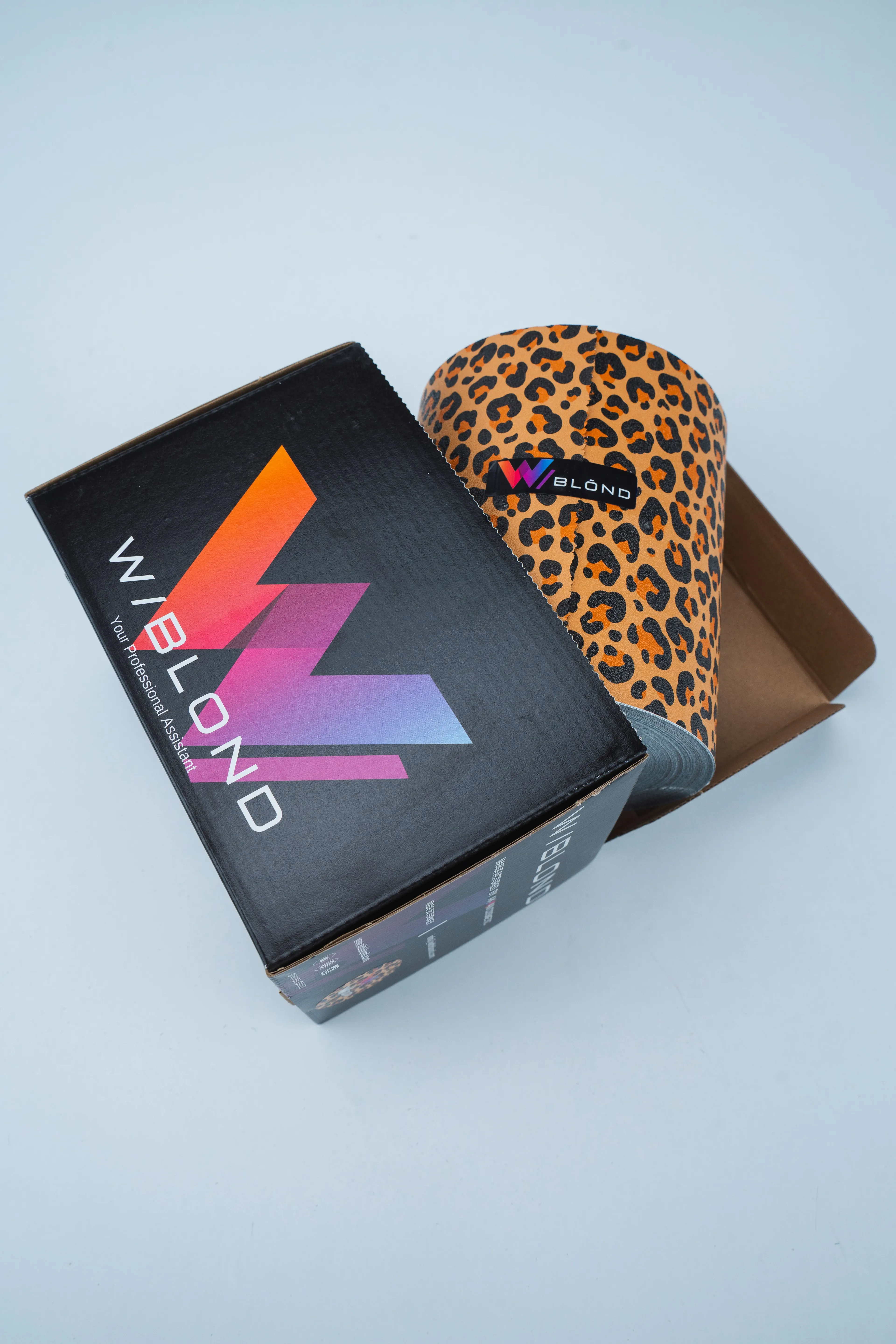 W/Blond Leopar Desenli Termal  Kuaför Folyosu 