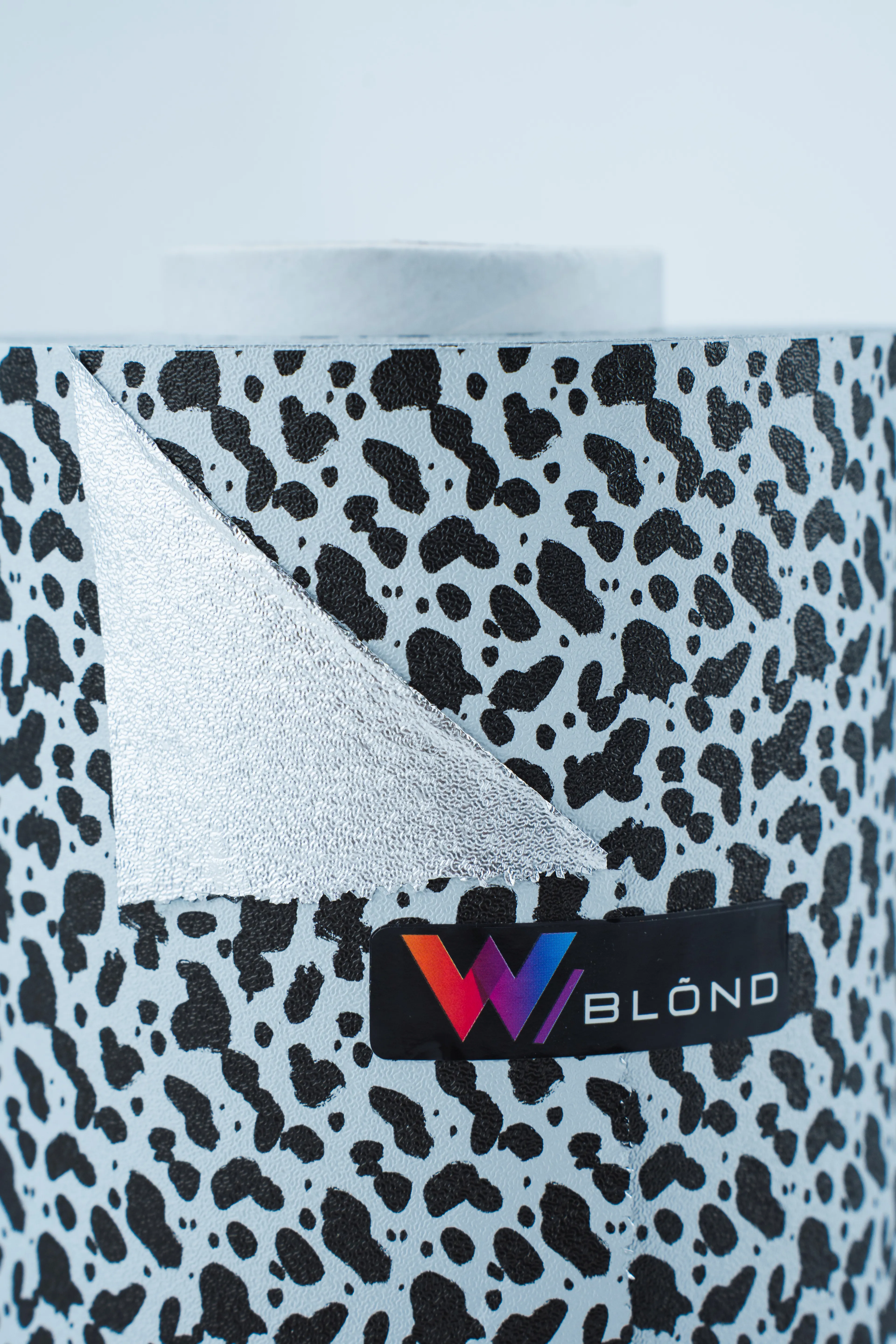 W/Blond Dalmaçya Desenli Termal Kuaför Folyosu