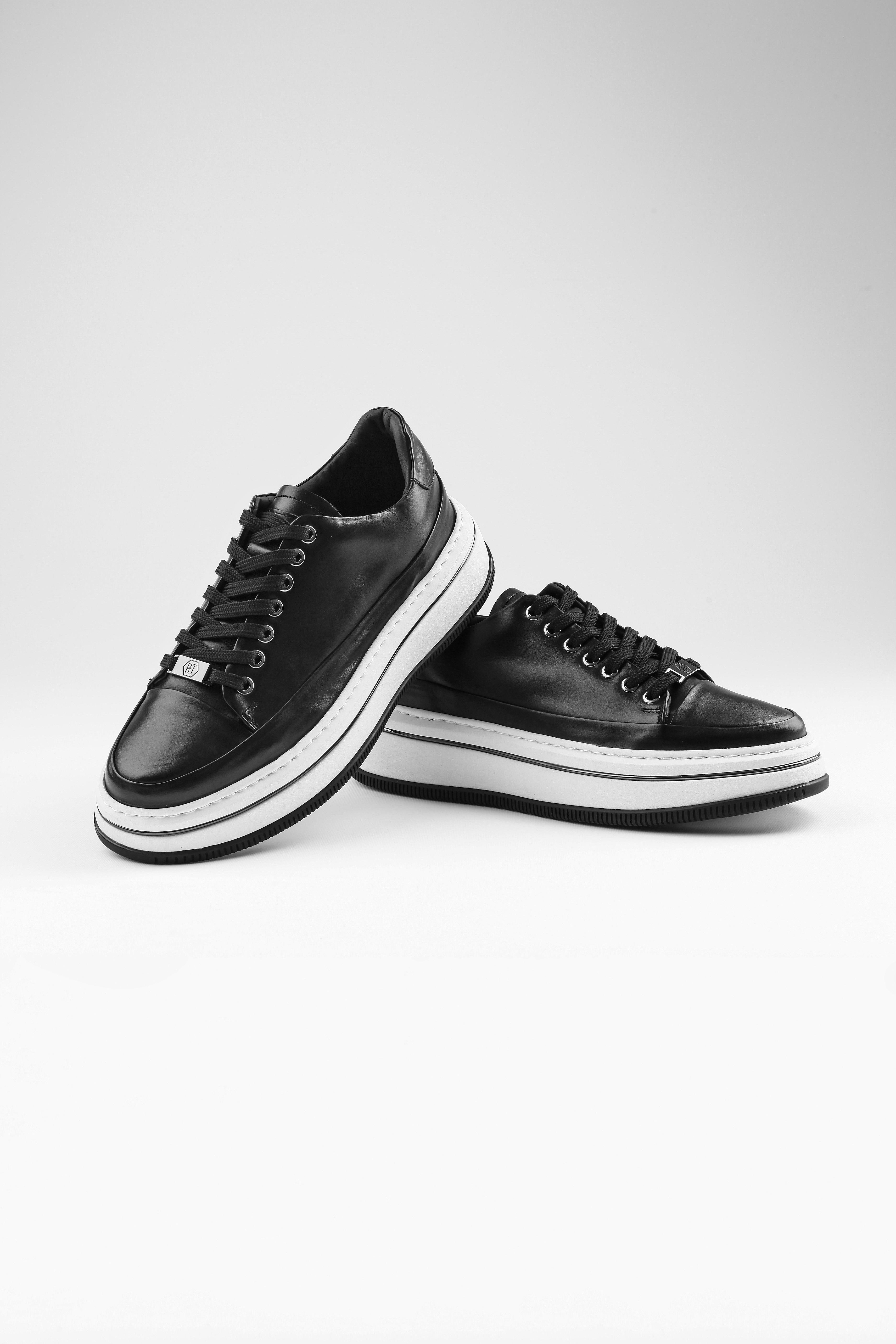 ROGLAN HAKİKİ DERİ EVA TABAN GÜNLÜK ERKEK SNEAKER AYAKKABI