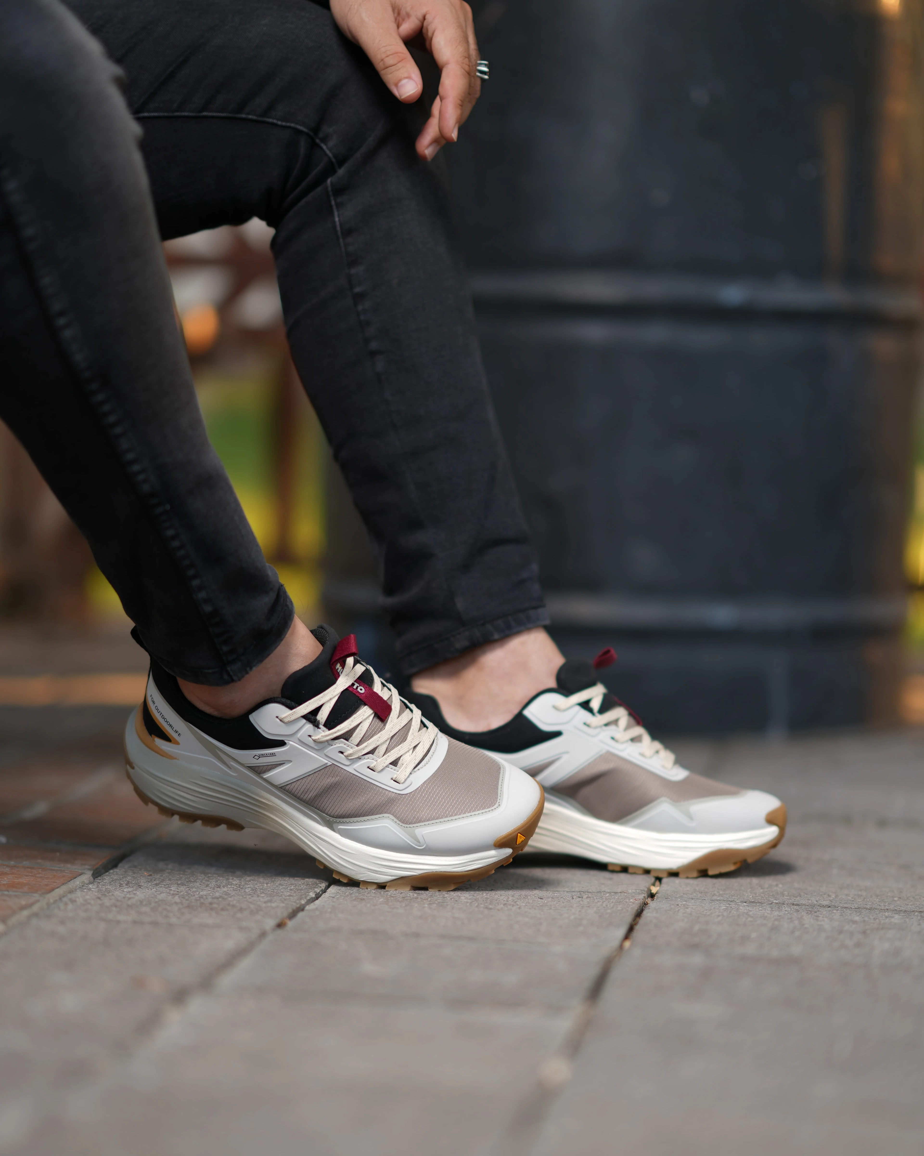 PİRES GORE TEX SU ALMAYAN ERKEK SNEAKER AYAKKABI - Bej