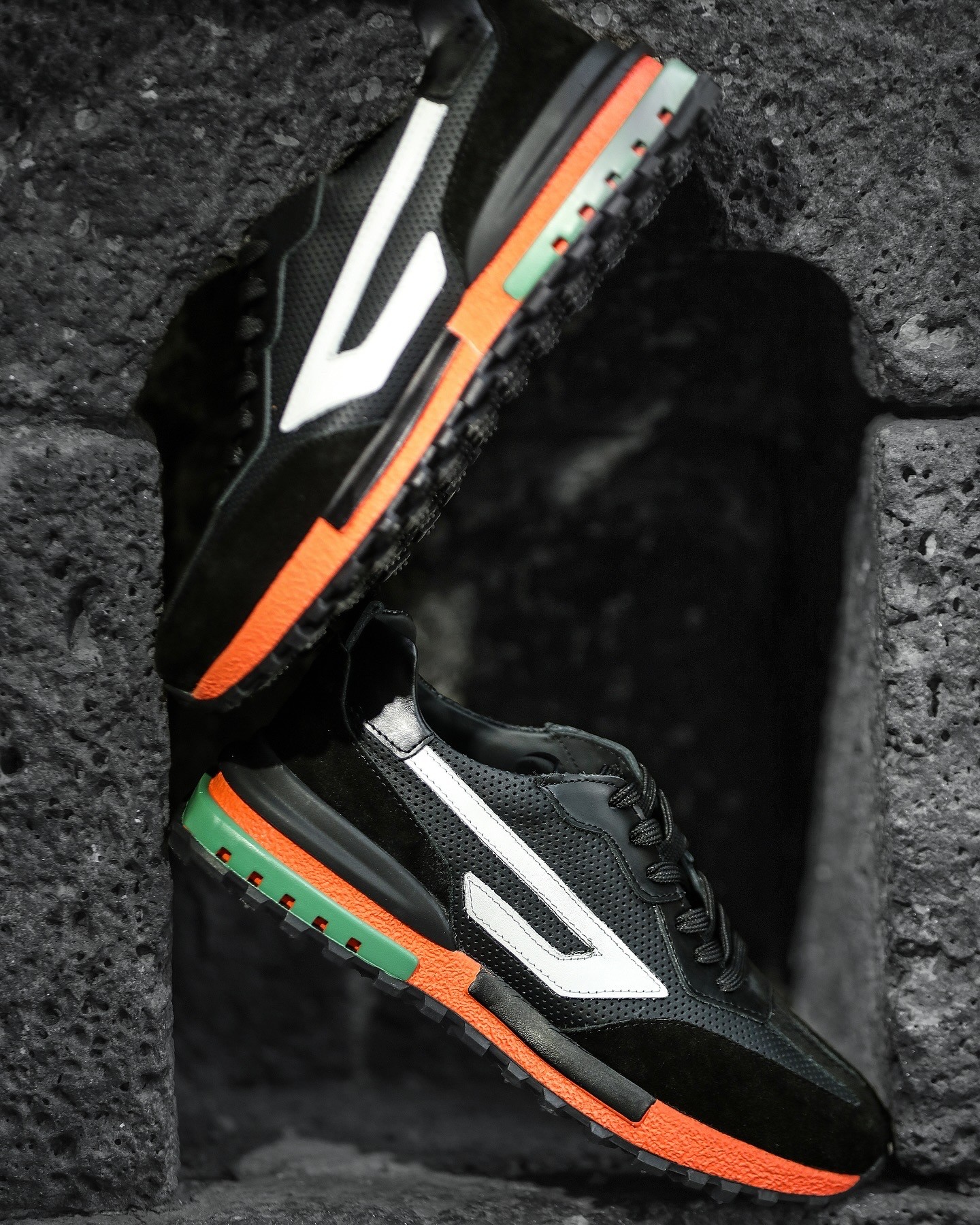 XWEZA HAKİKİ DERİ EVA TABAN GÜNLÜK ERKEK SNEAKER AYAKKABI