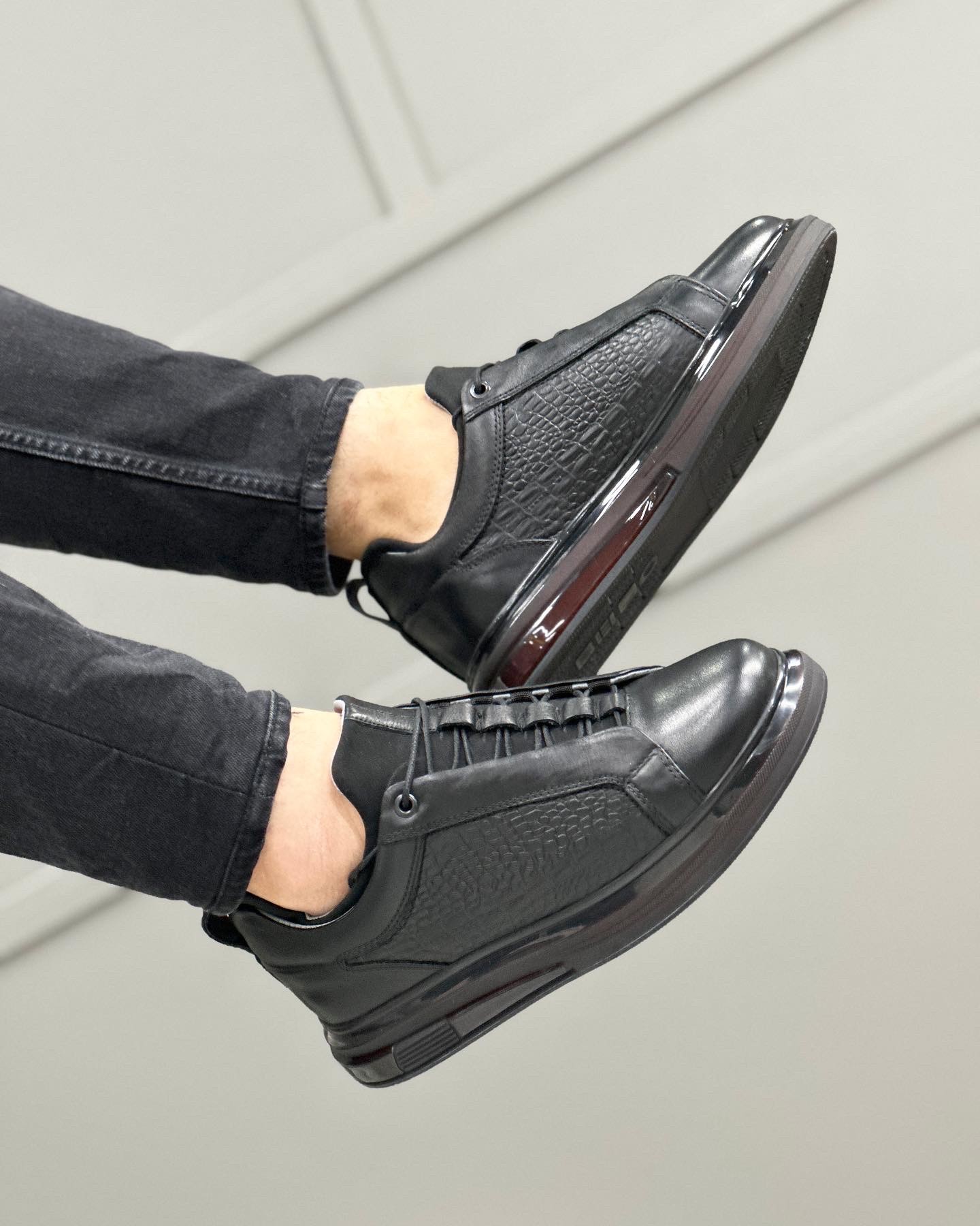 CROC HAKİKİ DERİ AİR TABAN GÜNLÜK ERKEK SNEAKER AYAKKABI