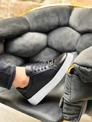NEZAK HAKİKİ DERİ EVA TABAN ERKEK SNEAKER AYAKKABI