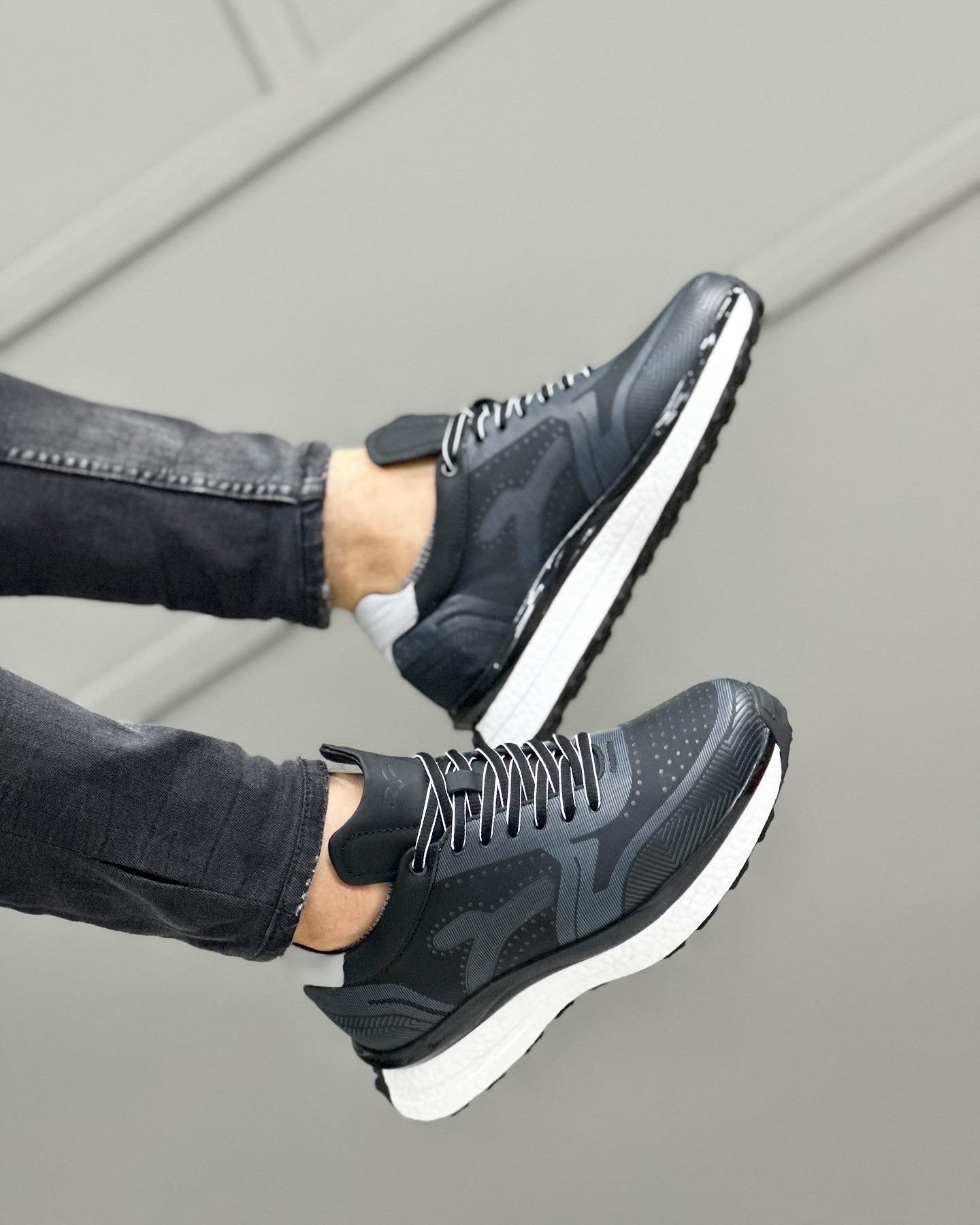TURENJ HAKİKİ DERİ AİR TABAN GÜNLÜK ERKEK SNEAKER AYAKKABI