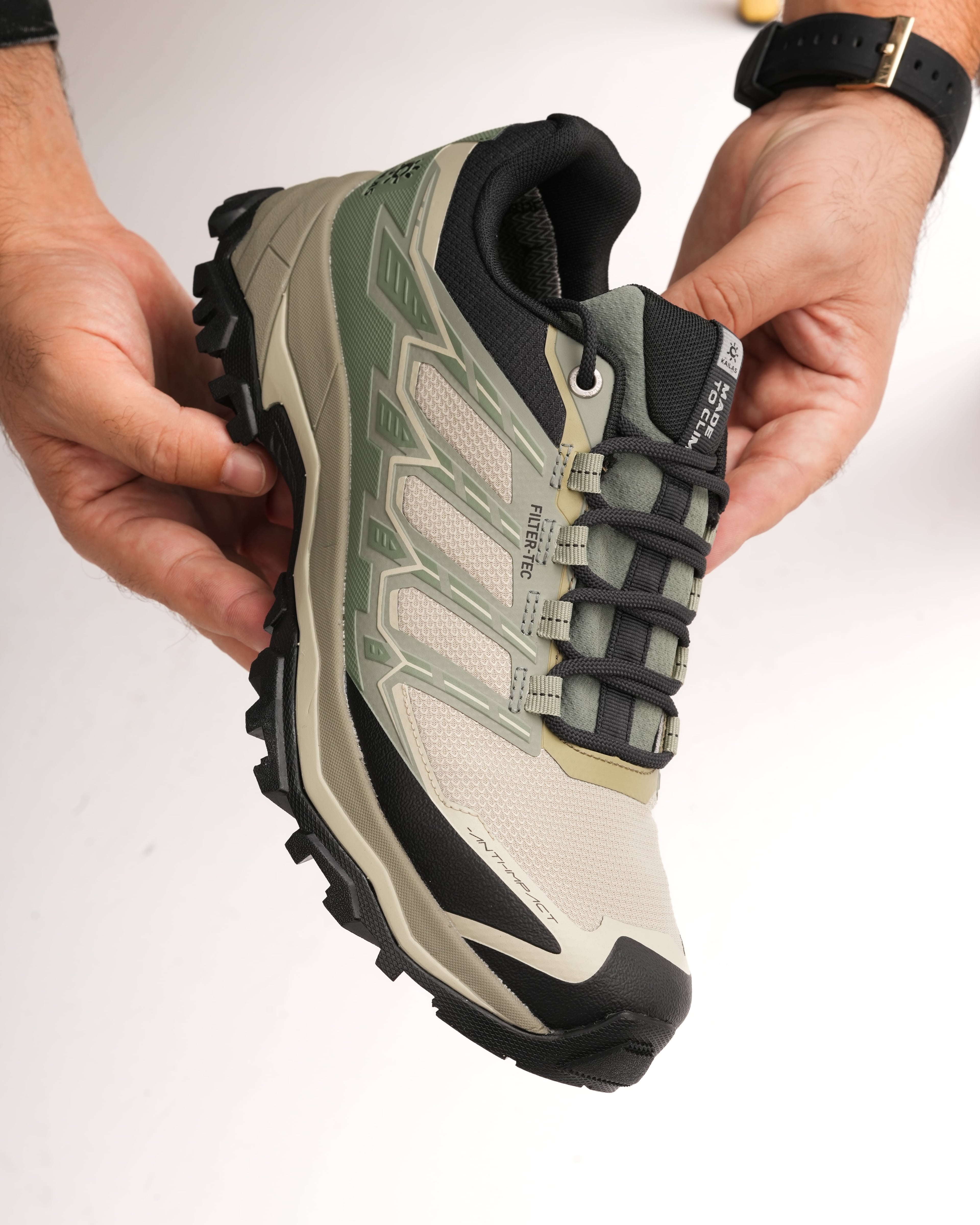 TOREDON GORE TEX SU GEÇİRMEZ GÜNLÜK ERKEK SNEAKER - haki yeşil