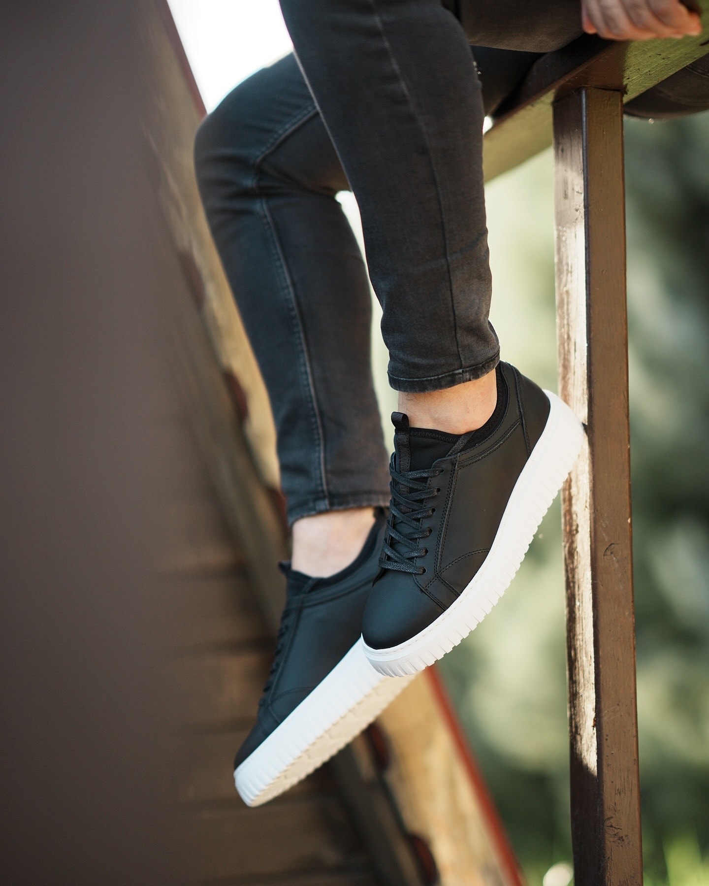 KAYRİE HAKİKİ DERİ EVA TABAN GÜNLÜK ERKEK SNEAKER AYAKKABI