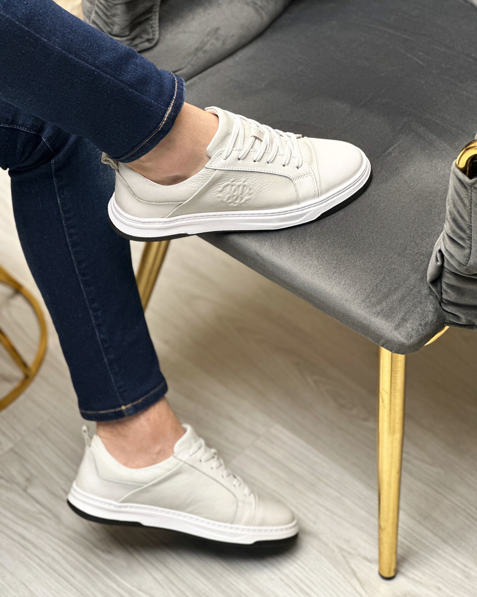 ARMEDON HAKİKİ DERİ EVA TABAN GÜNLÜK ERKEK SNEAKER AYAKKABI