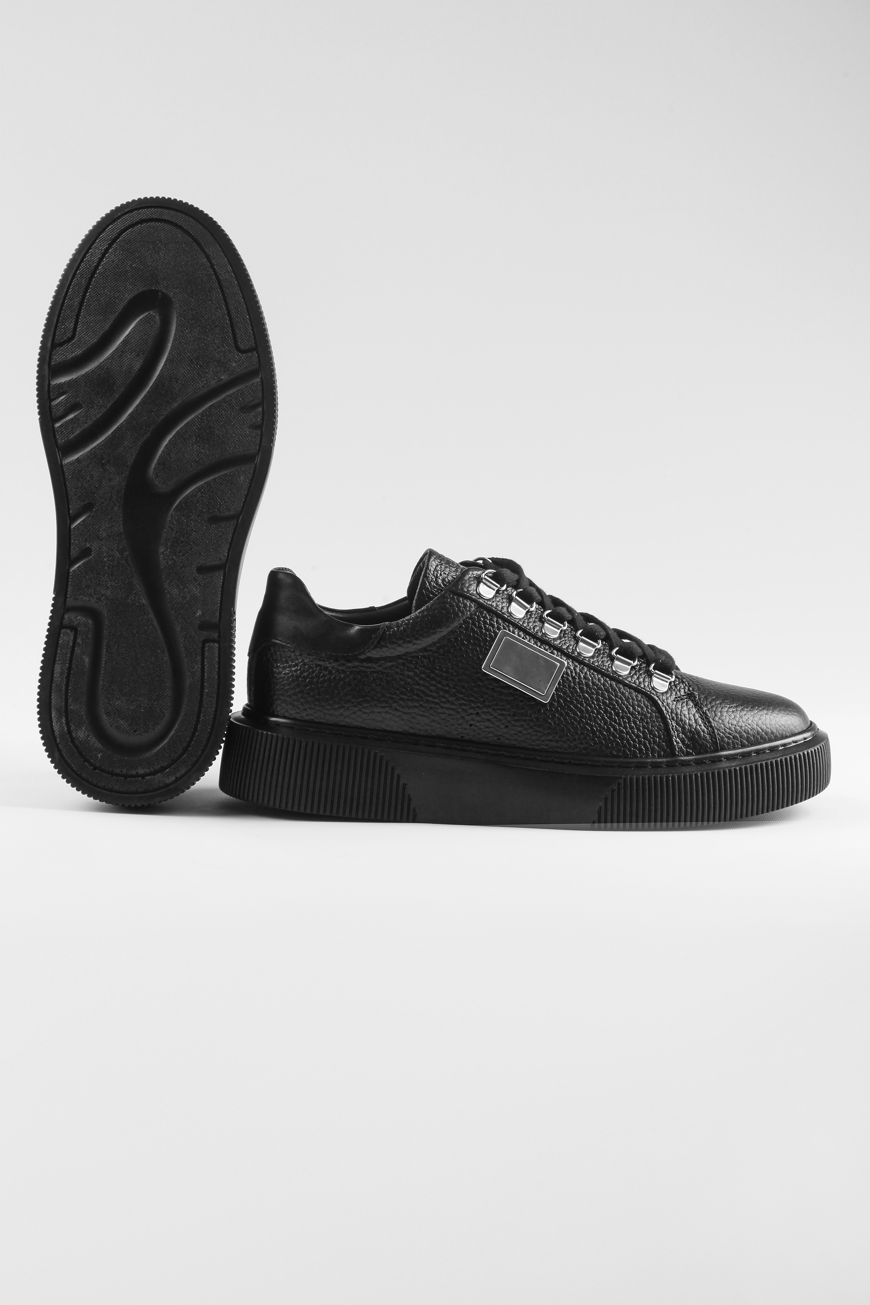 TUYAP HAKİKİ DERİ EVA TABAN GÜNLÜK ERKEK SNEAKER AYAKKABI
