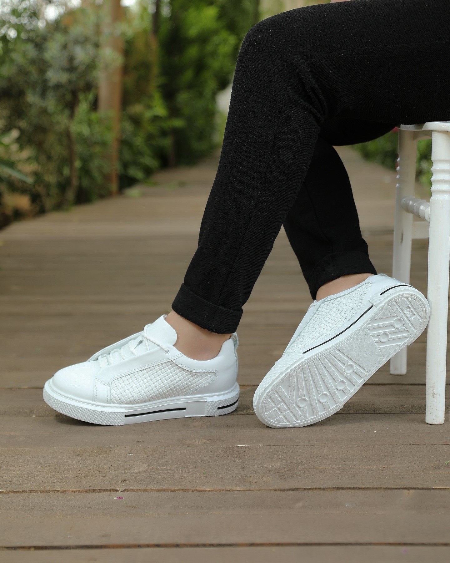 DATUN HAKİKİ DERİ EVA TABAN GÜNLÜK ERKEK SNEAKER AYAKKABI