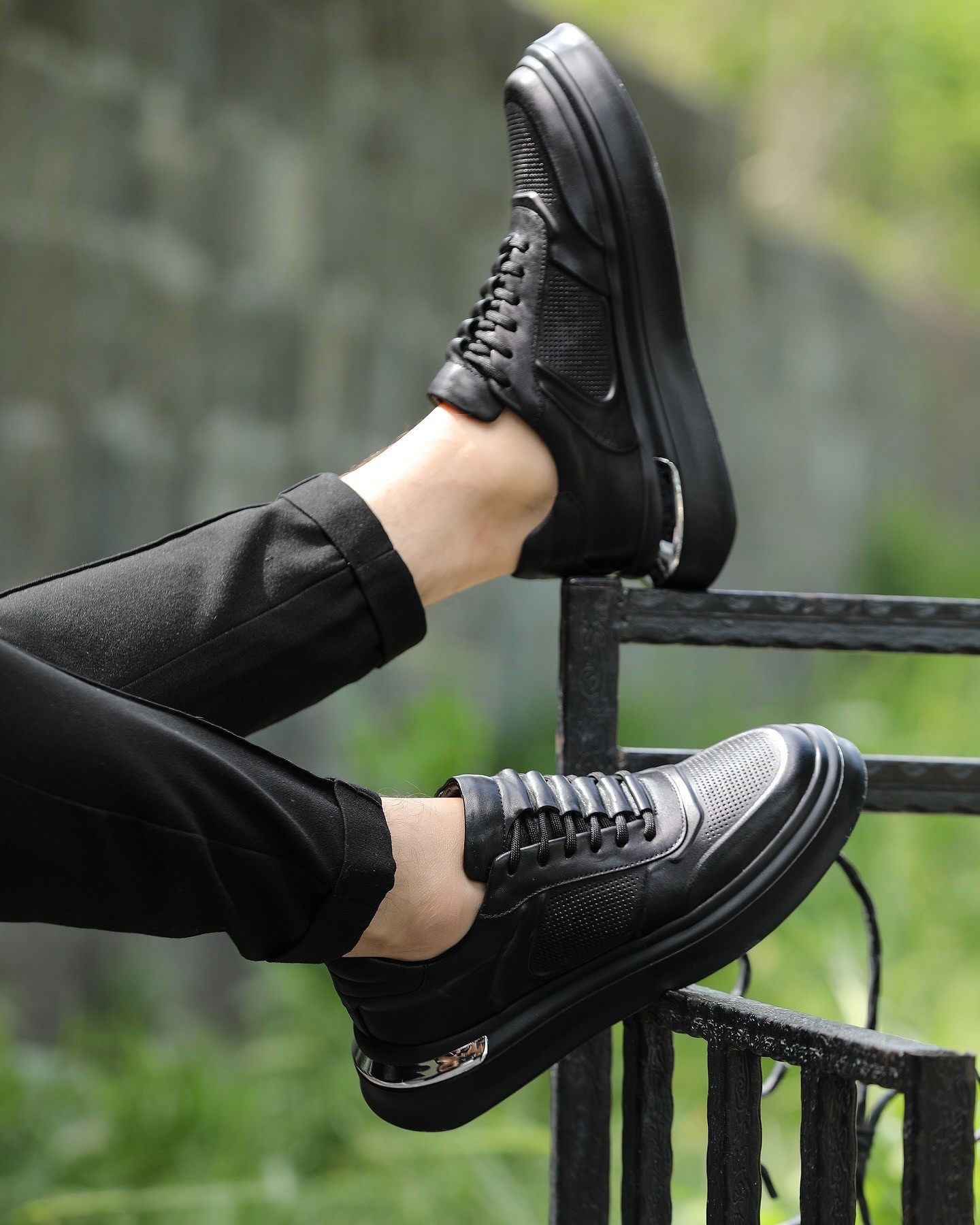 FAMİN HAKİKİ DERİ AİR TABAN GÜNLÜK ERKEK SNEAKER AYAKKABI