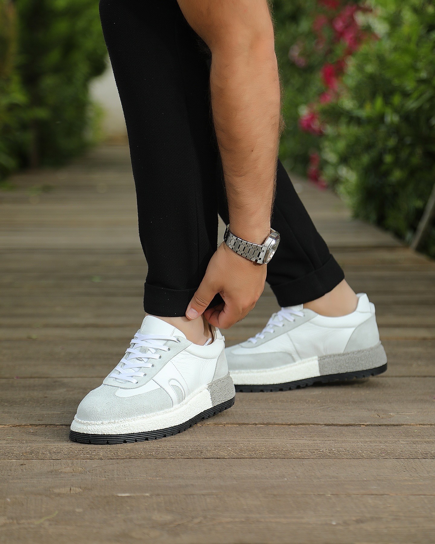 DARUN HAKİKİ DERİ EVA TABAN GÜNLÜK ERKEK SNEAKER AYAKKABI