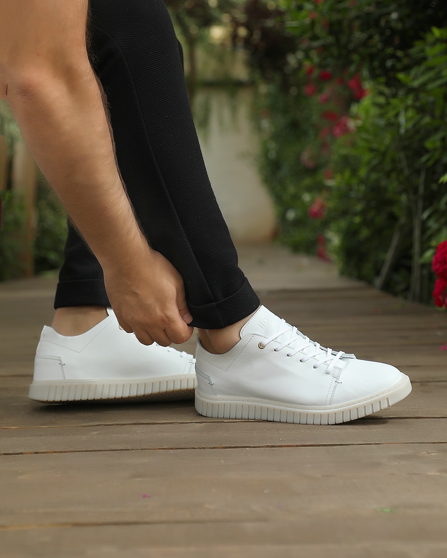 SEMDO HAKİKİ DERİ GÜNLÜK ERKEK SNEAKER AYAKKABI