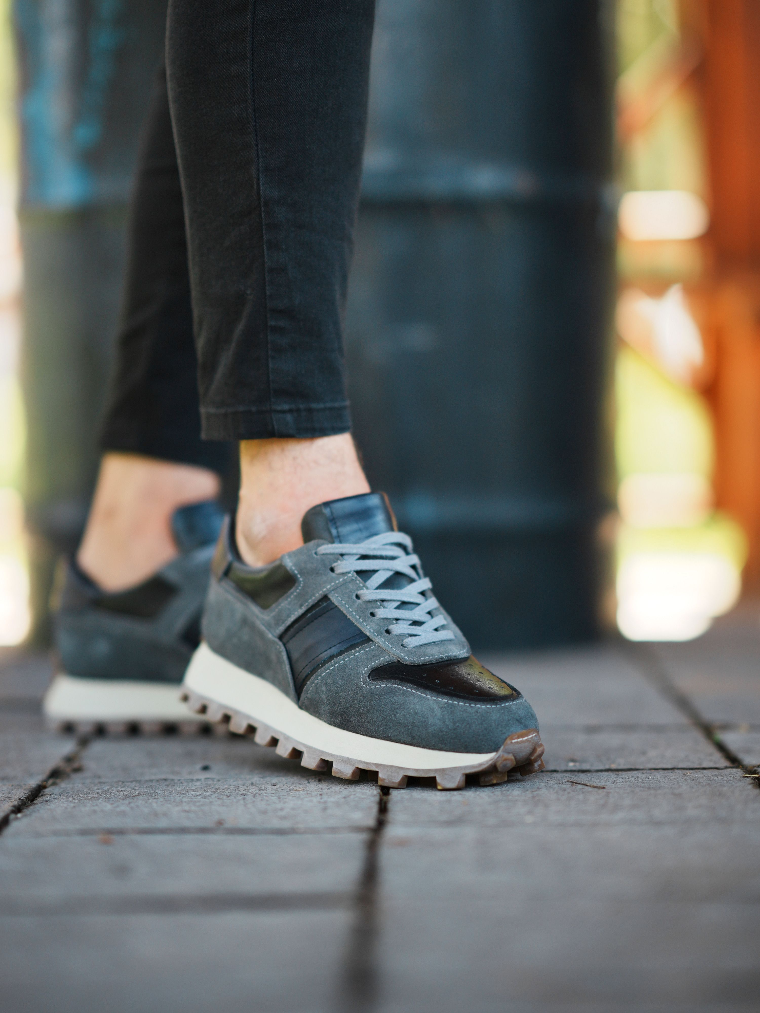 KEVIR HAKİKİ DERİ EVA TABAN GÜNLÜK ERKEK SNEAKER AYAKKABI