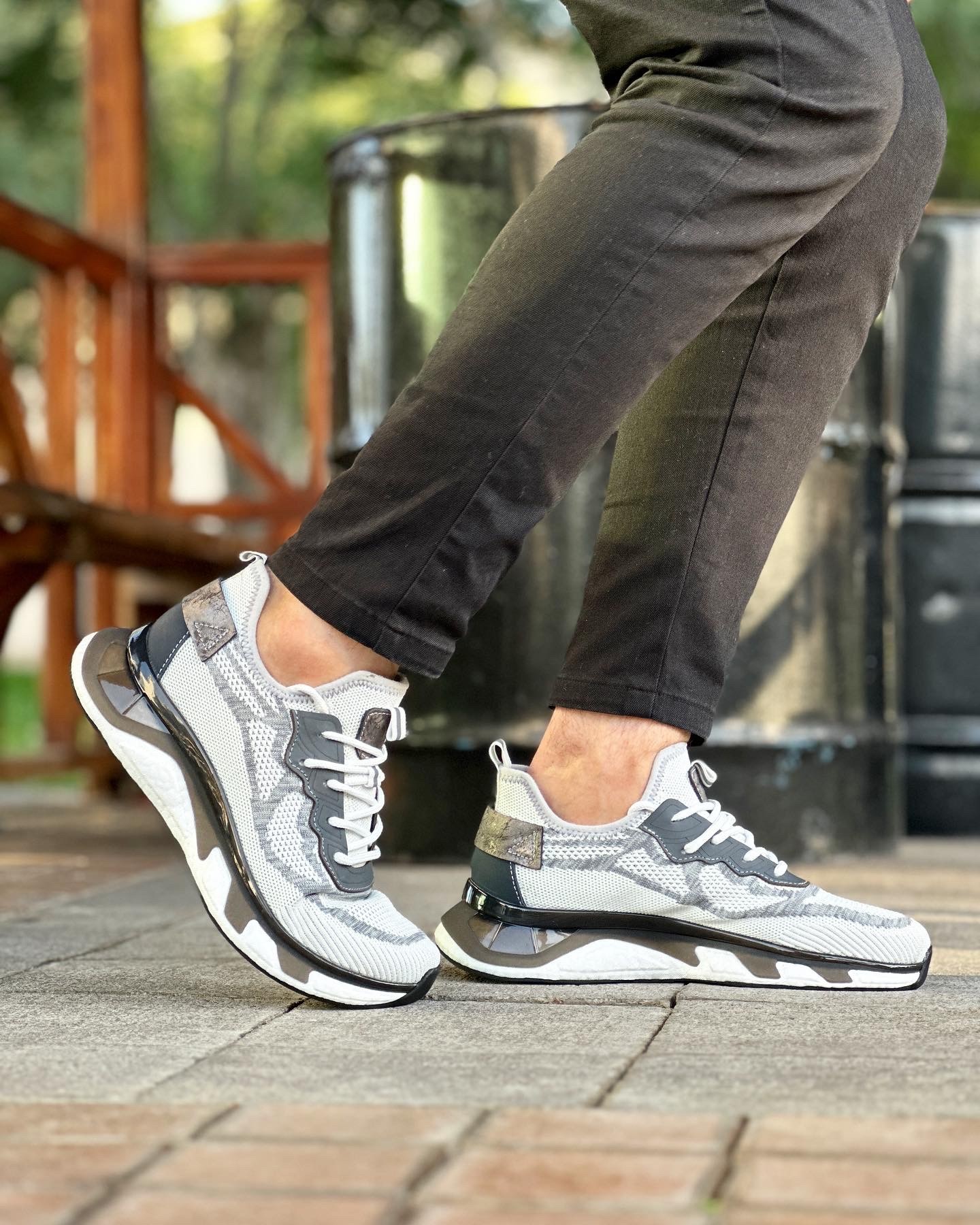 LİFUK HAKİKİ DERİ AİR TABAN GÜNLÜK ERKEK SNEAKER AYAKKABI - Beyaz