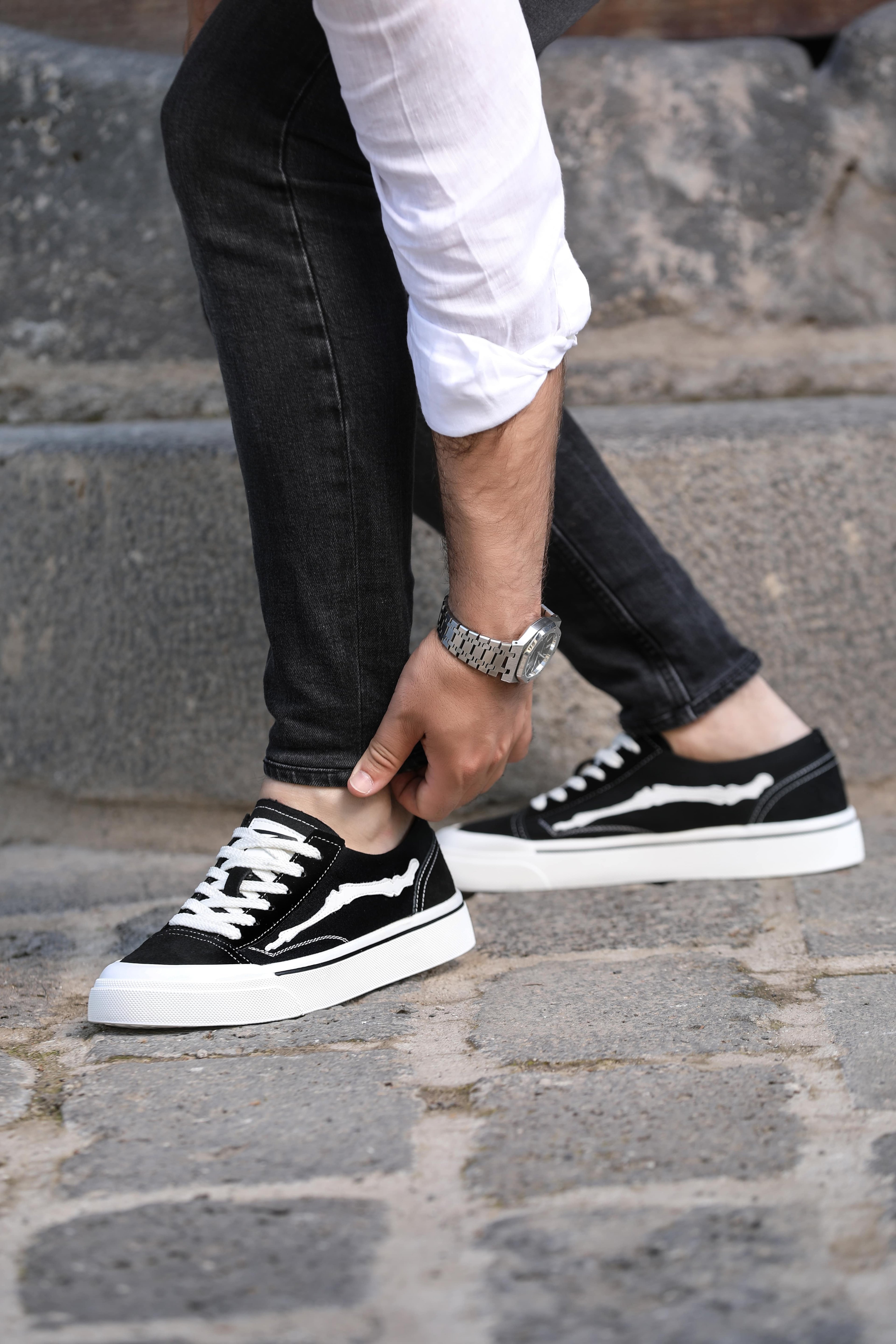 WENG KETEN KAUÇUK TABAN GÜNLÜK ERKEK SNEAKER AYAKKABI