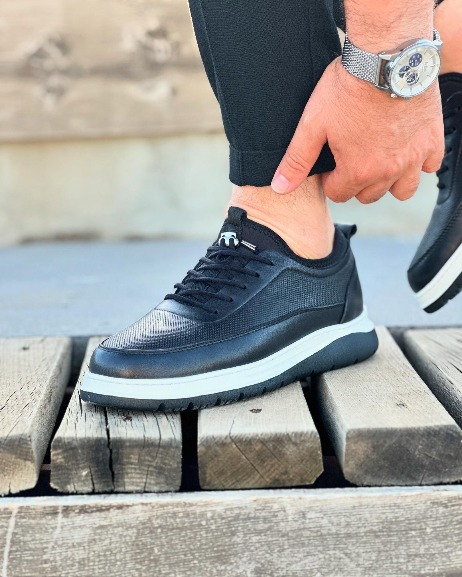 ROJBAYN HAKİKİ DERİ GÜNLÜK ERKEK SNEAKER AYAKKABI