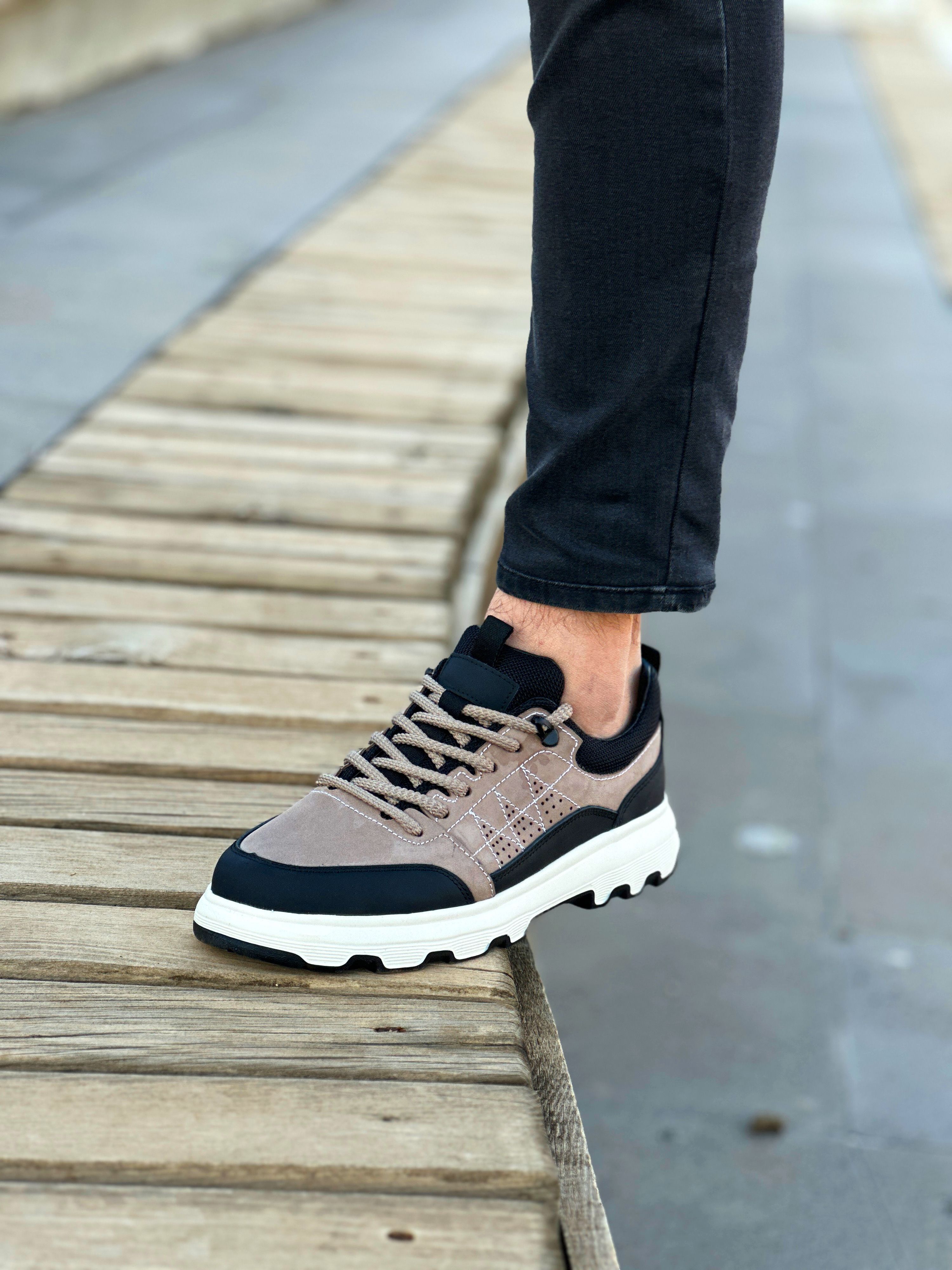 HERSEN HAKİKİ DERİ AİR TABAN GÜNLÜK ERKEK SNEAKER AYAKKABI