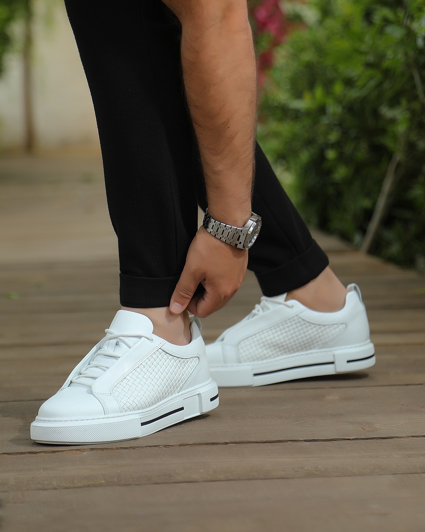 DATUN HAKİKİ DERİ EVA TABAN GÜNLÜK ERKEK SNEAKER AYAKKABI