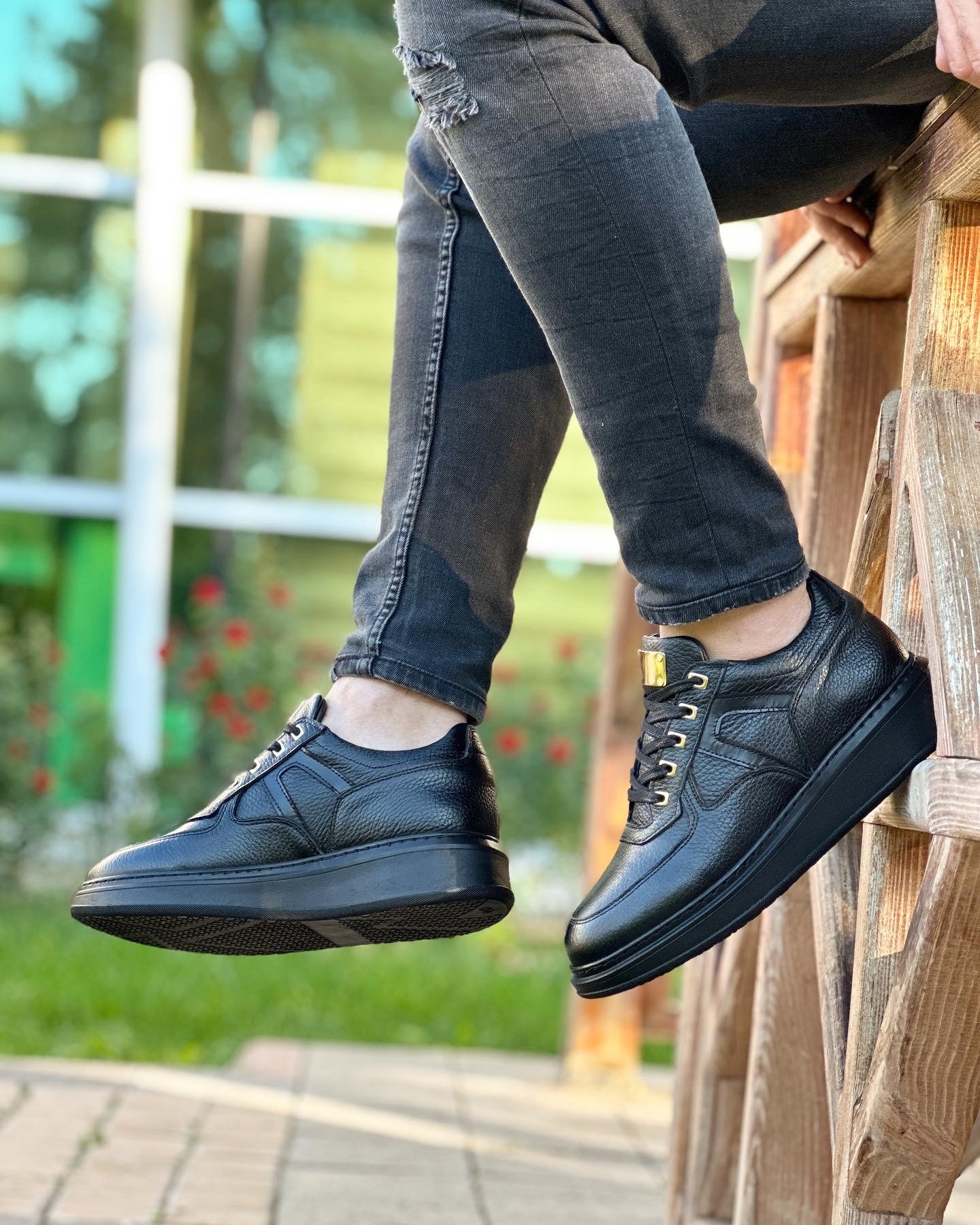 KEAN HAKİKİ DERİ GÜNÜK ERKEK SNEAKER AYAKKABI