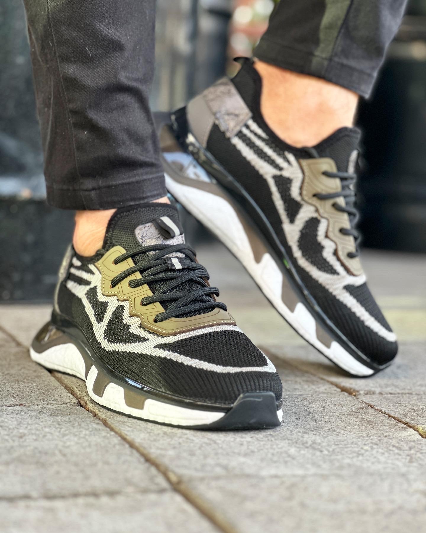 LİFUK HAKİKİ DERİ AİR TABAN GÜNLÜK ERKEK SNEAKER AYAKKABI - Siyah