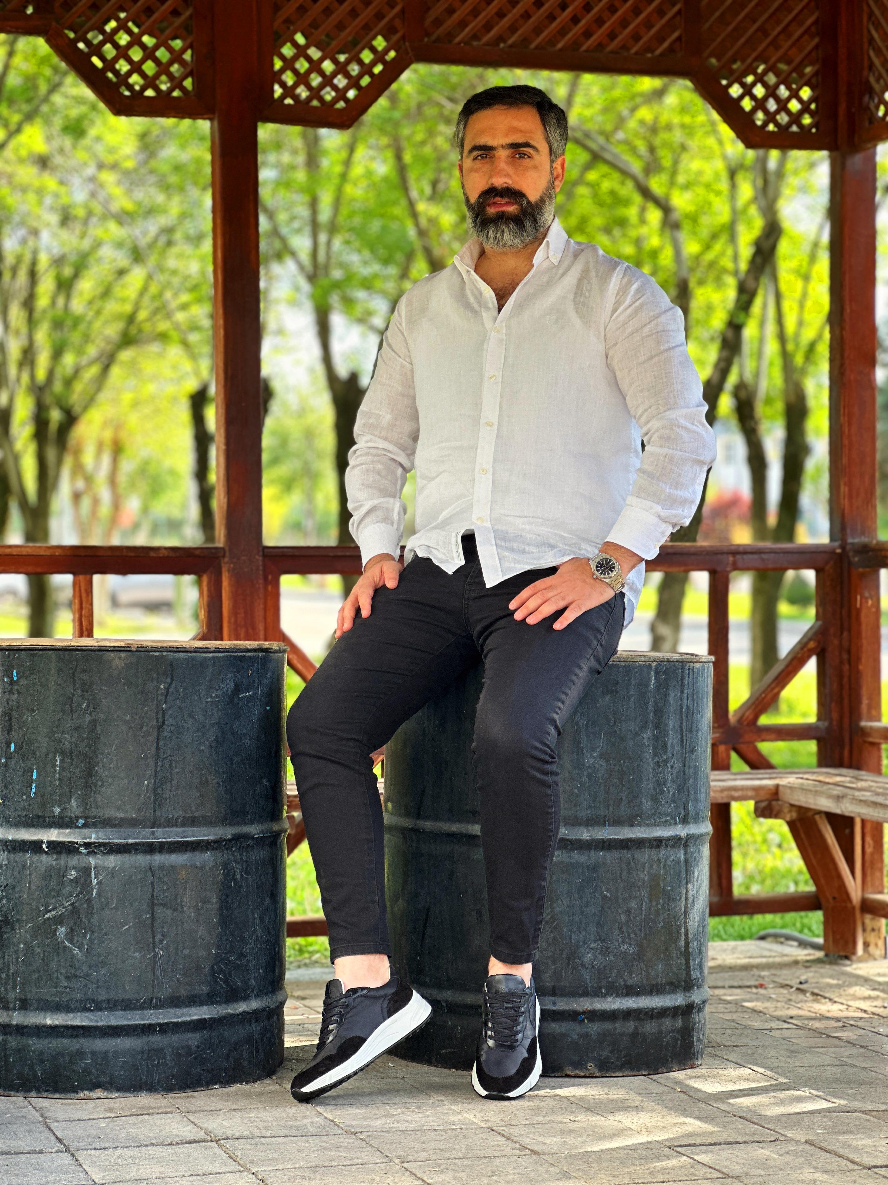 MİSAL HAKİKİ DERİ EVA TABAN GÜNLÜK ERKEK SNEAKER AYAKKABI