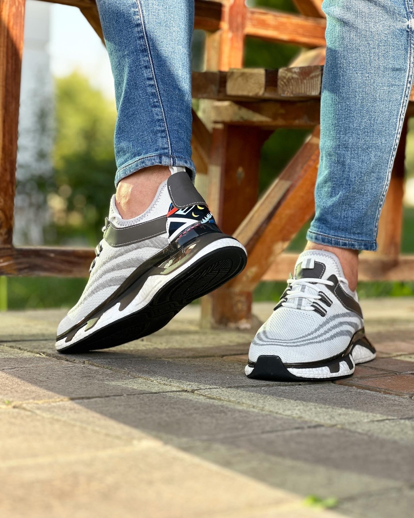 PİTOK KETEN AİR TABAN GÜNLÜK ERKEK SNEAKER AYAKKABI - Beyaz