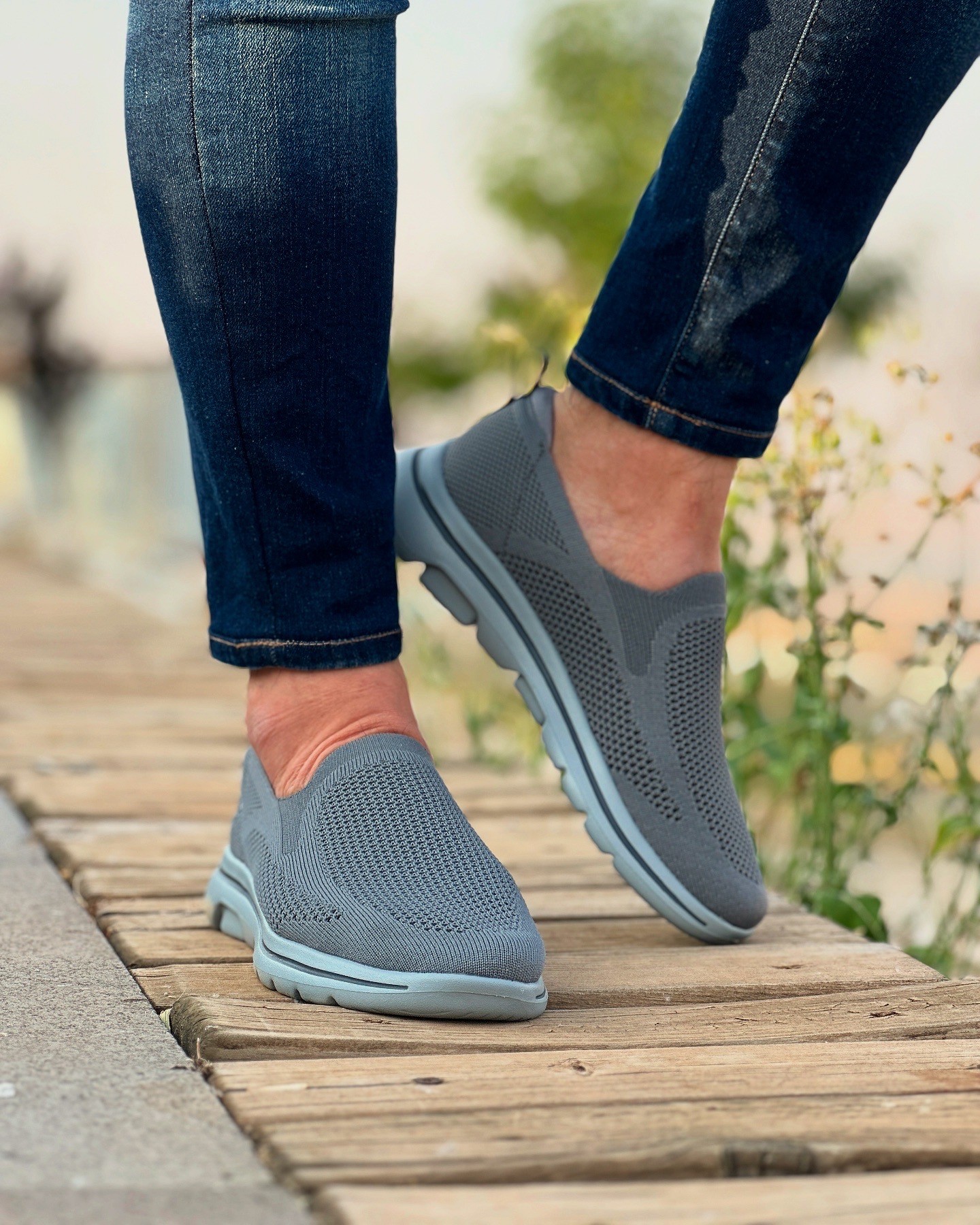 KETEN EVA TABAN GÜNLÜK ERKEK SNEAKER AYAKKABI - Gri