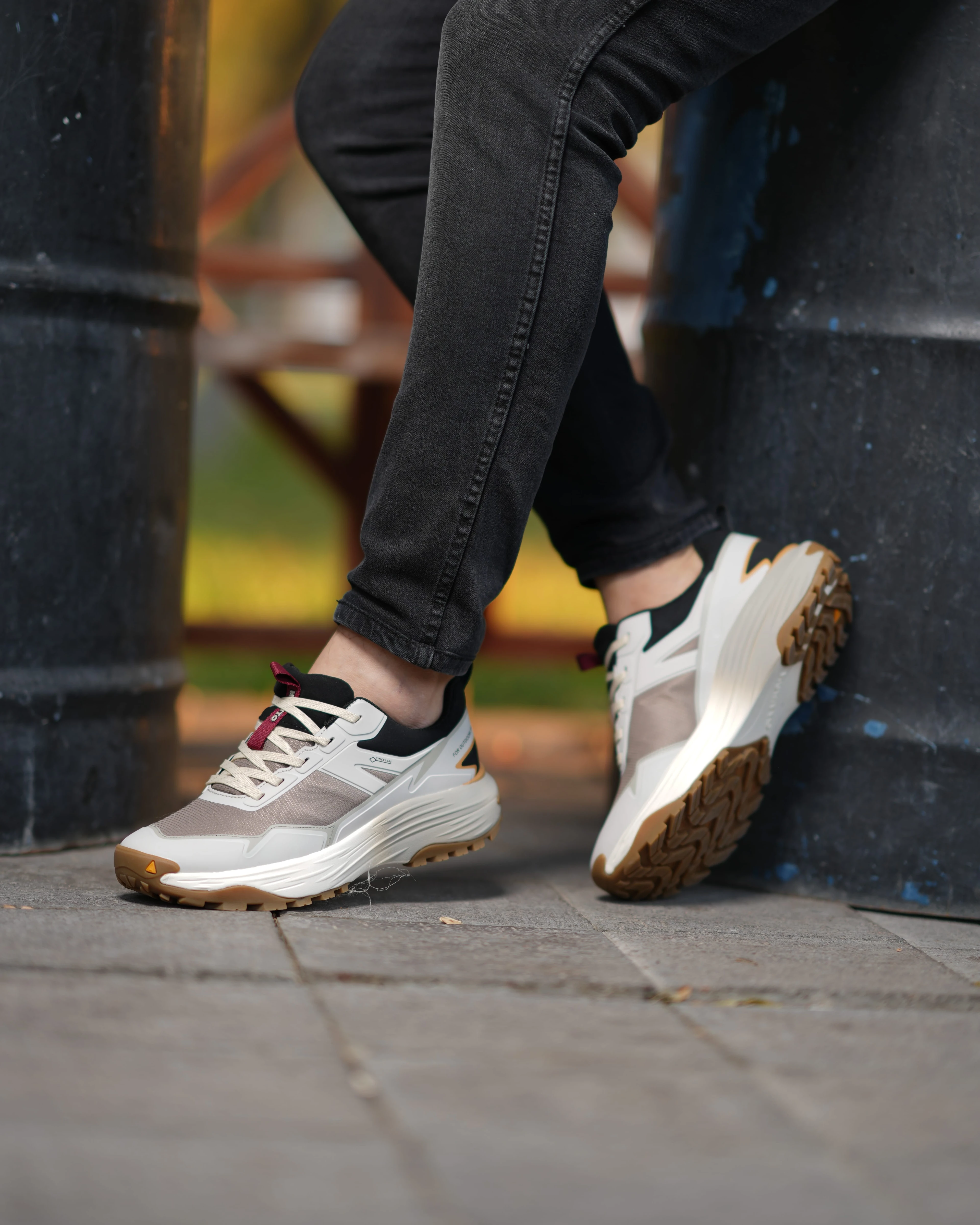 PİRES GORE TEX SU ALMAYAN ERKEK SNEAKER AYAKKABI - Bej